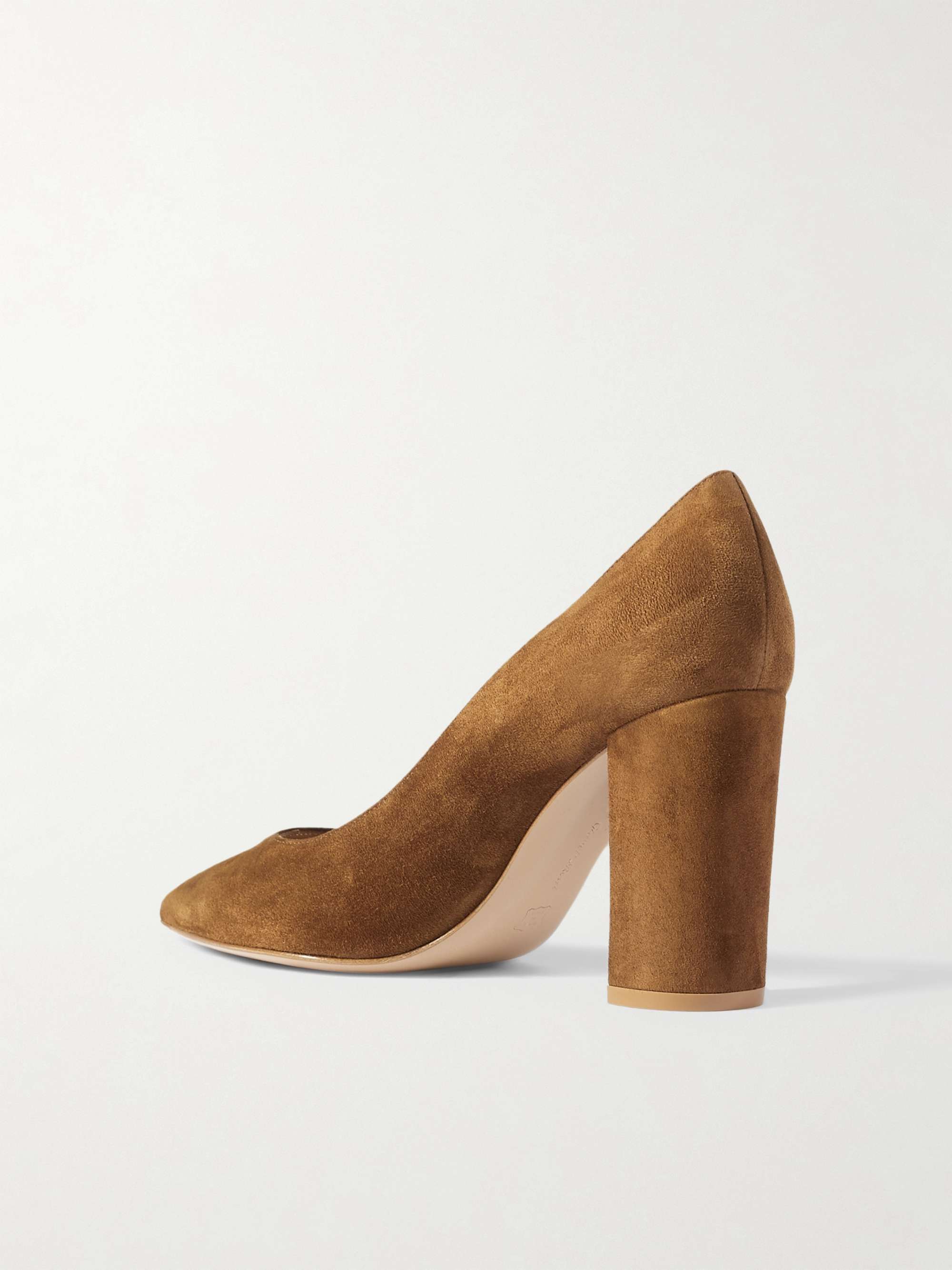 GIANVITO ROSSI Piper 85 suede pumps