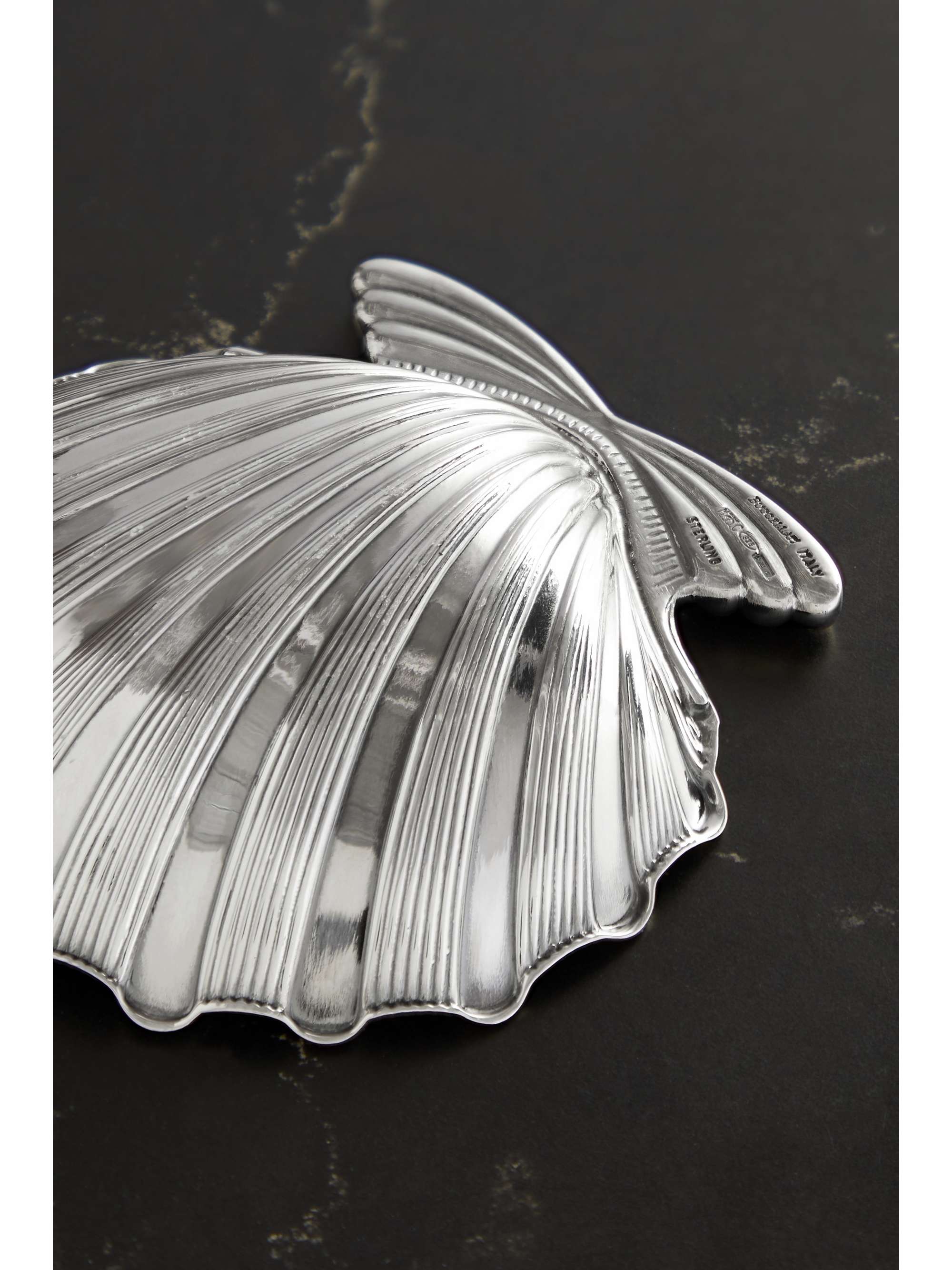 BUCCELLATI Chlamys silver bowl