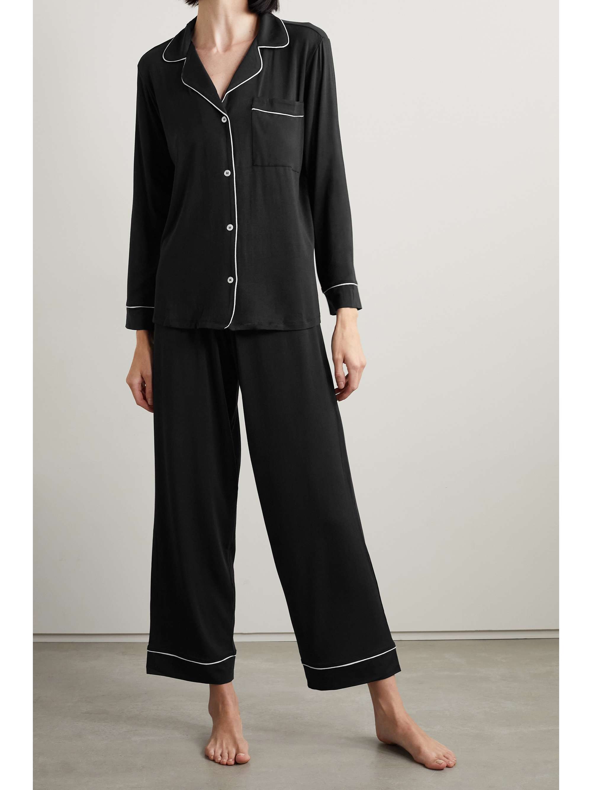 EBERJEY Gisele stretch-modal pajama set