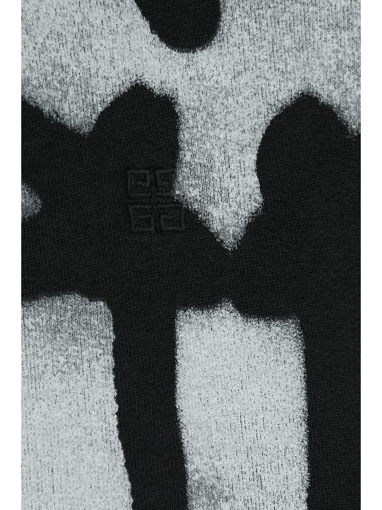 GIVENCHY PRINTED COTTON-JERSEY HOODIE