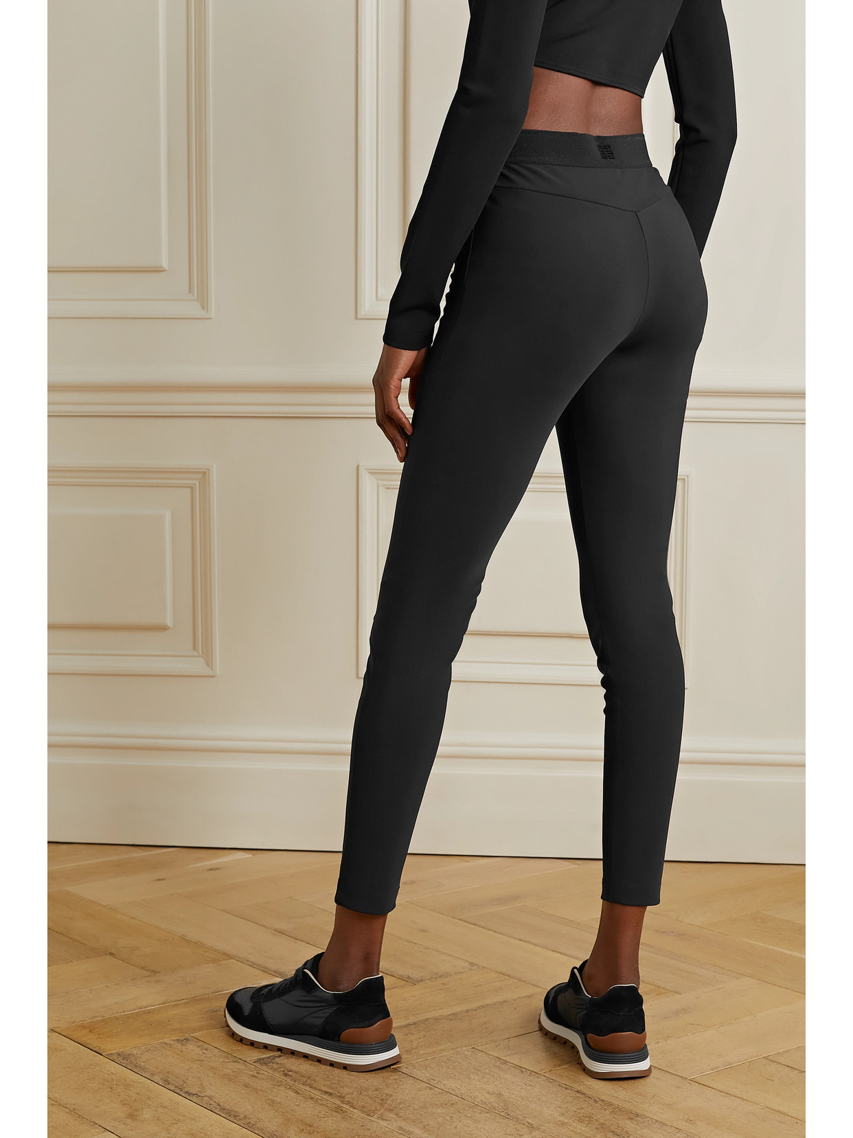 Givenchy Stretch-jersey Leggings In Black