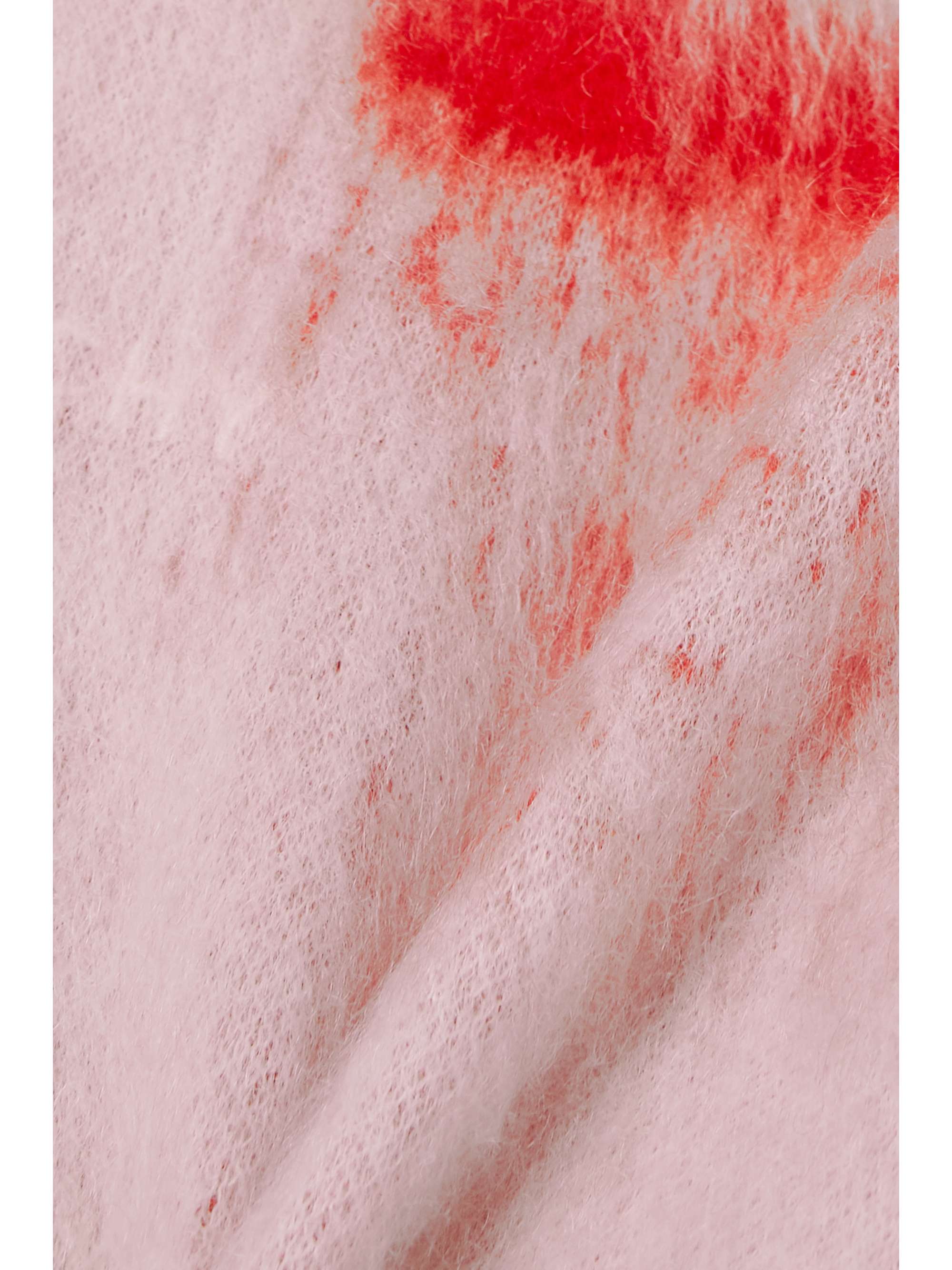 GIVENCHY + Chito brushed jacquard-knit mini dress