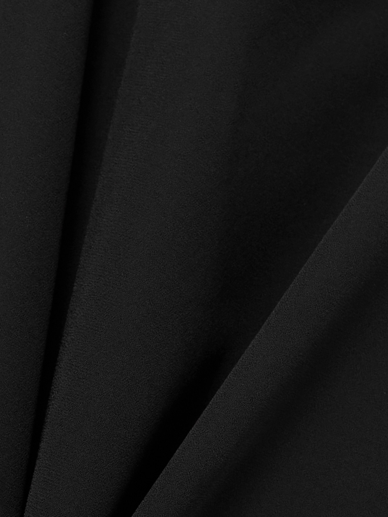 Givenchy One-shoulder Cutout Satin And Crepe Gown In Black