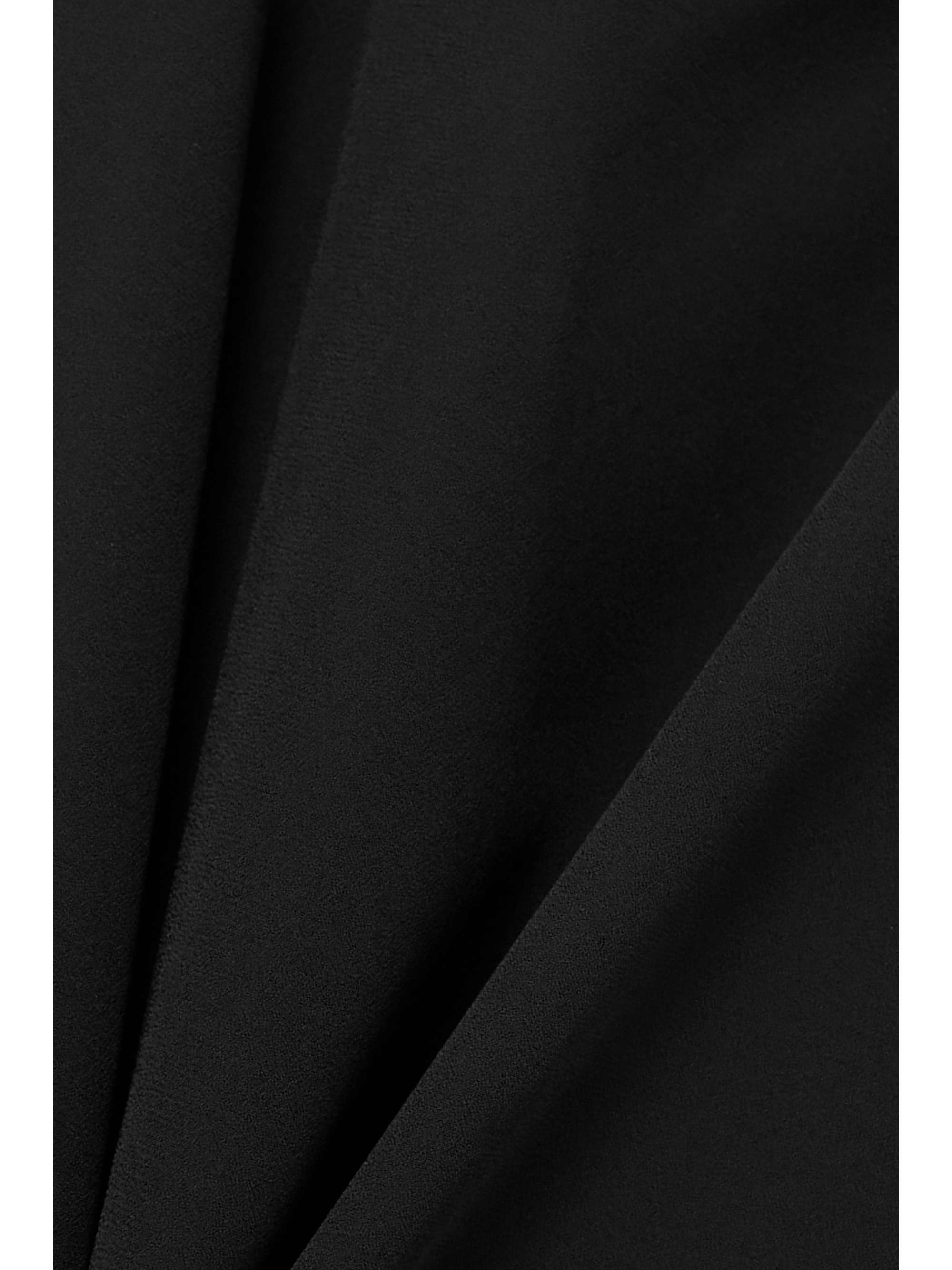 GIVENCHY One-shoulder cutout satin and crepe gown