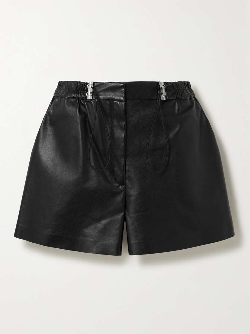 Givenchy Leather Shorts