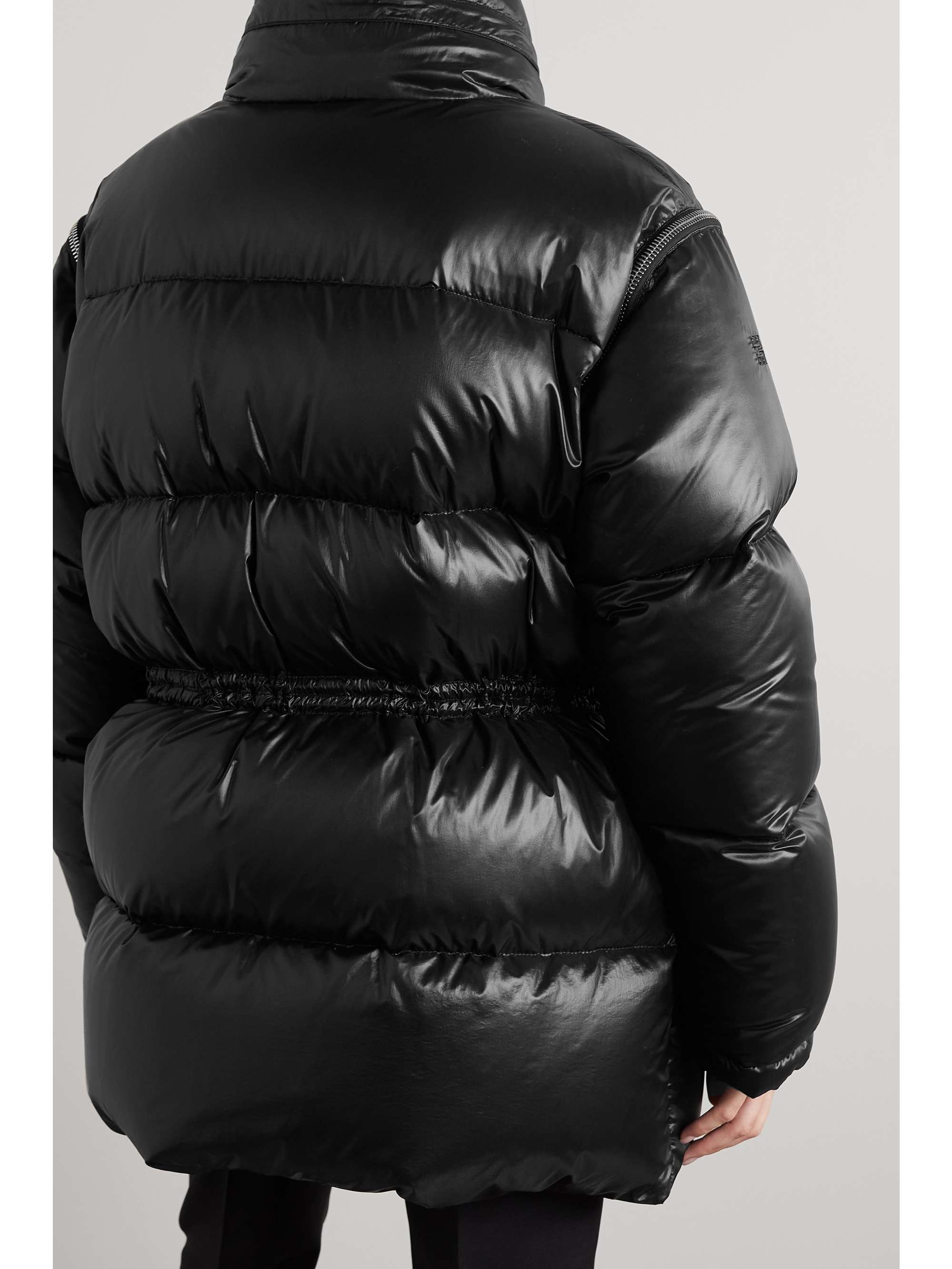 GIVENCHY Convertible quilted shell down jacket