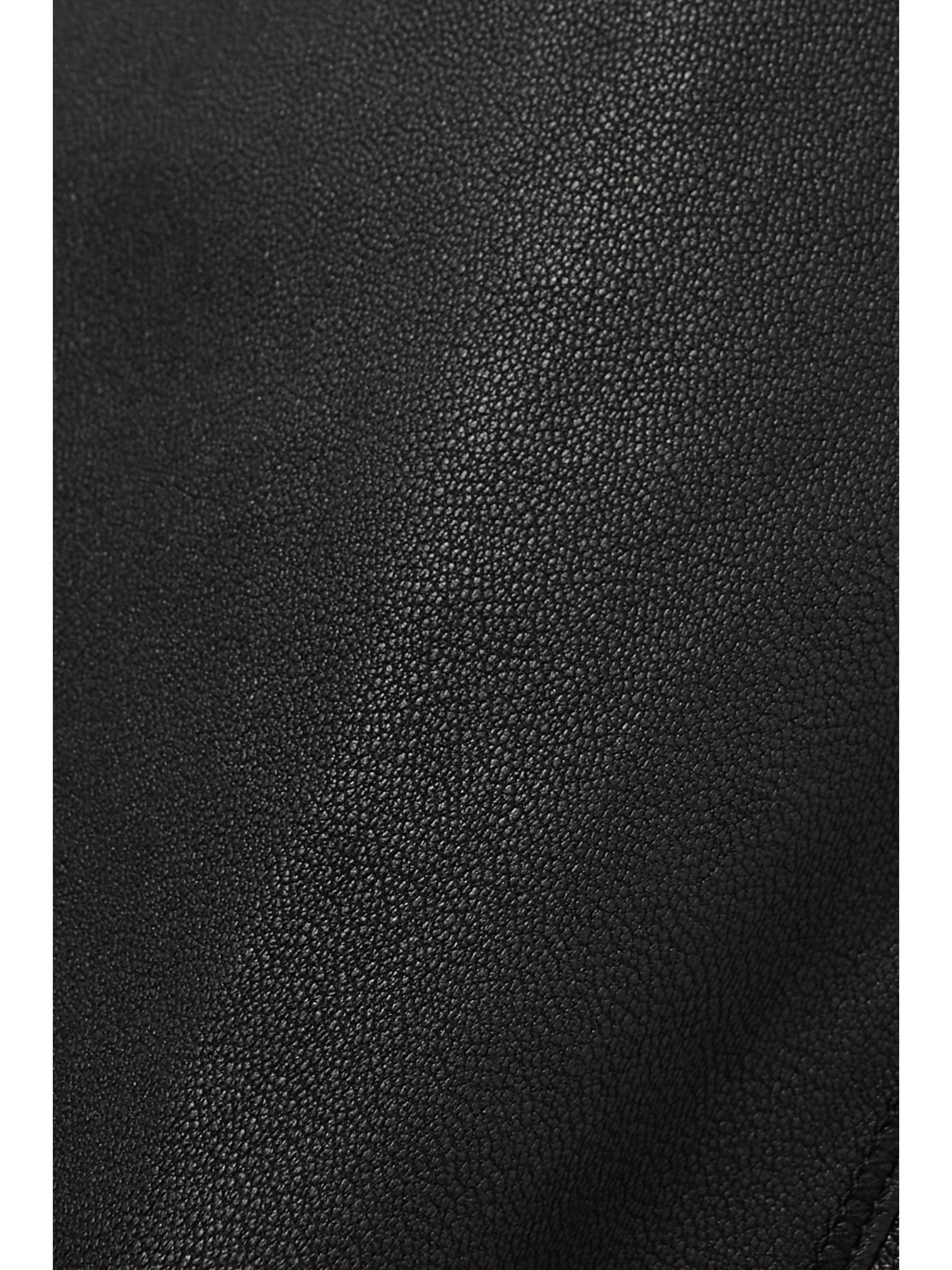 Givenchy Overlock leather leggings thumbnail