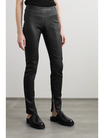 Givenchy Overlock leather leggings