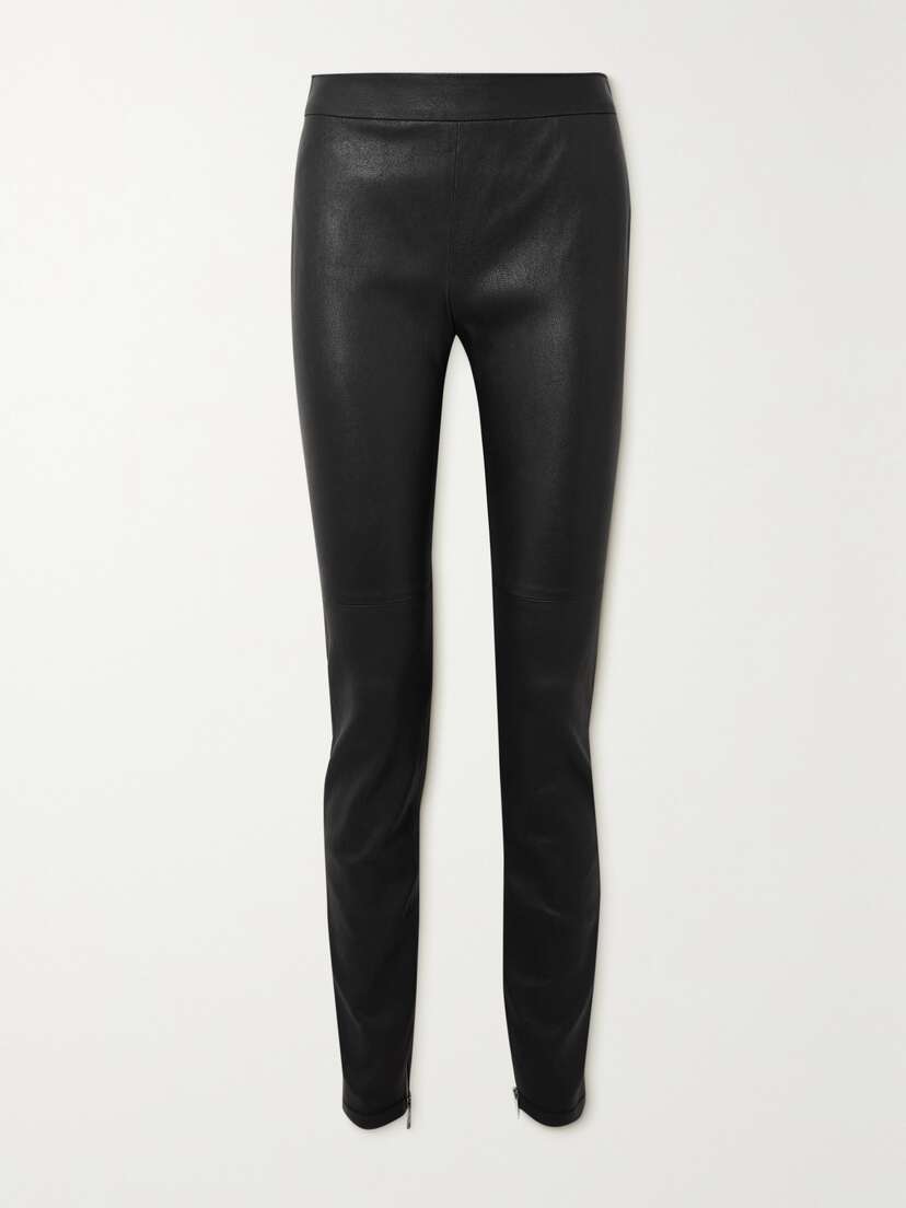 Givenchy Overlock Leather Leggings