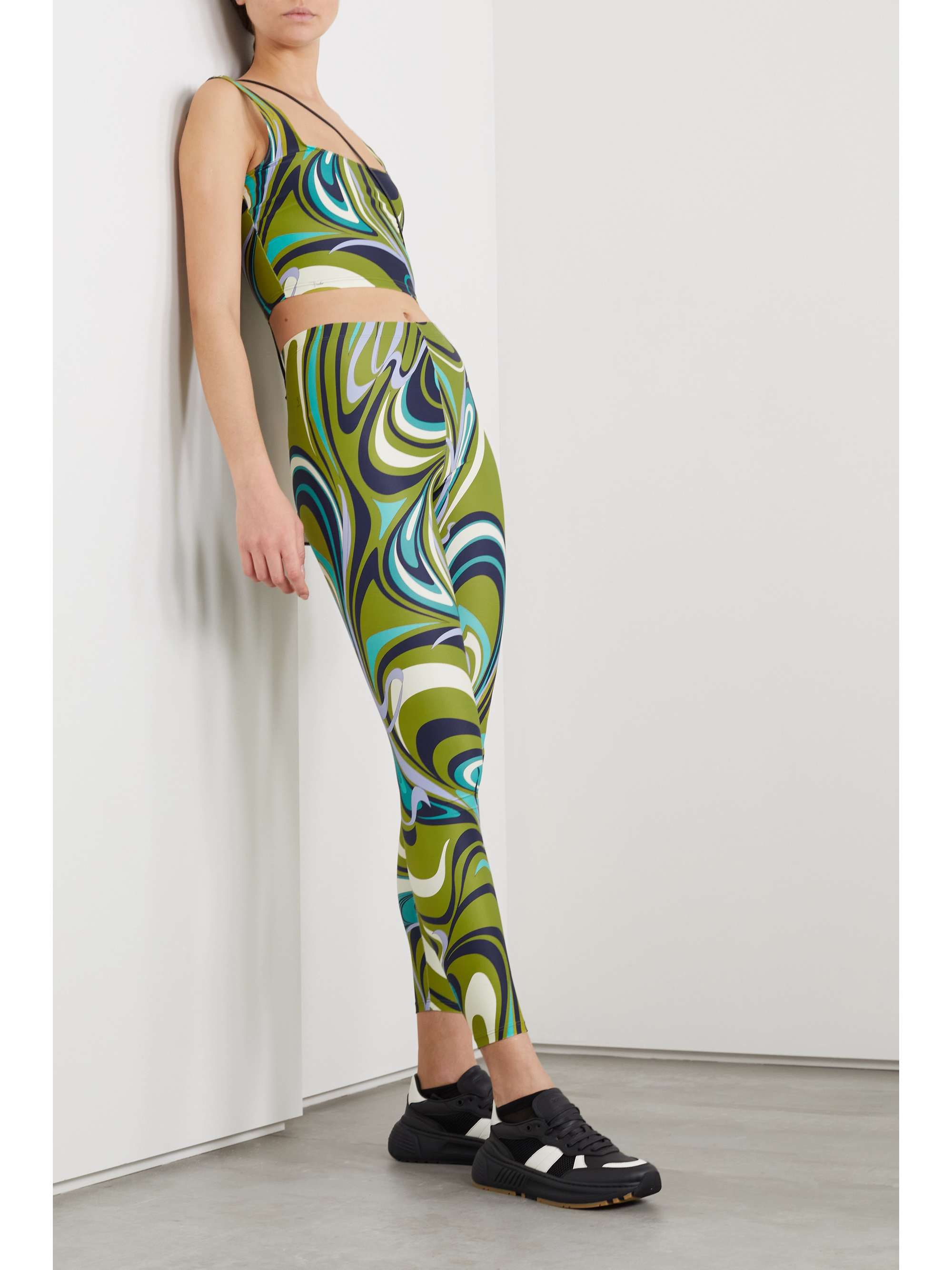 Printed stretch leggings | EMILIO PUCCI 