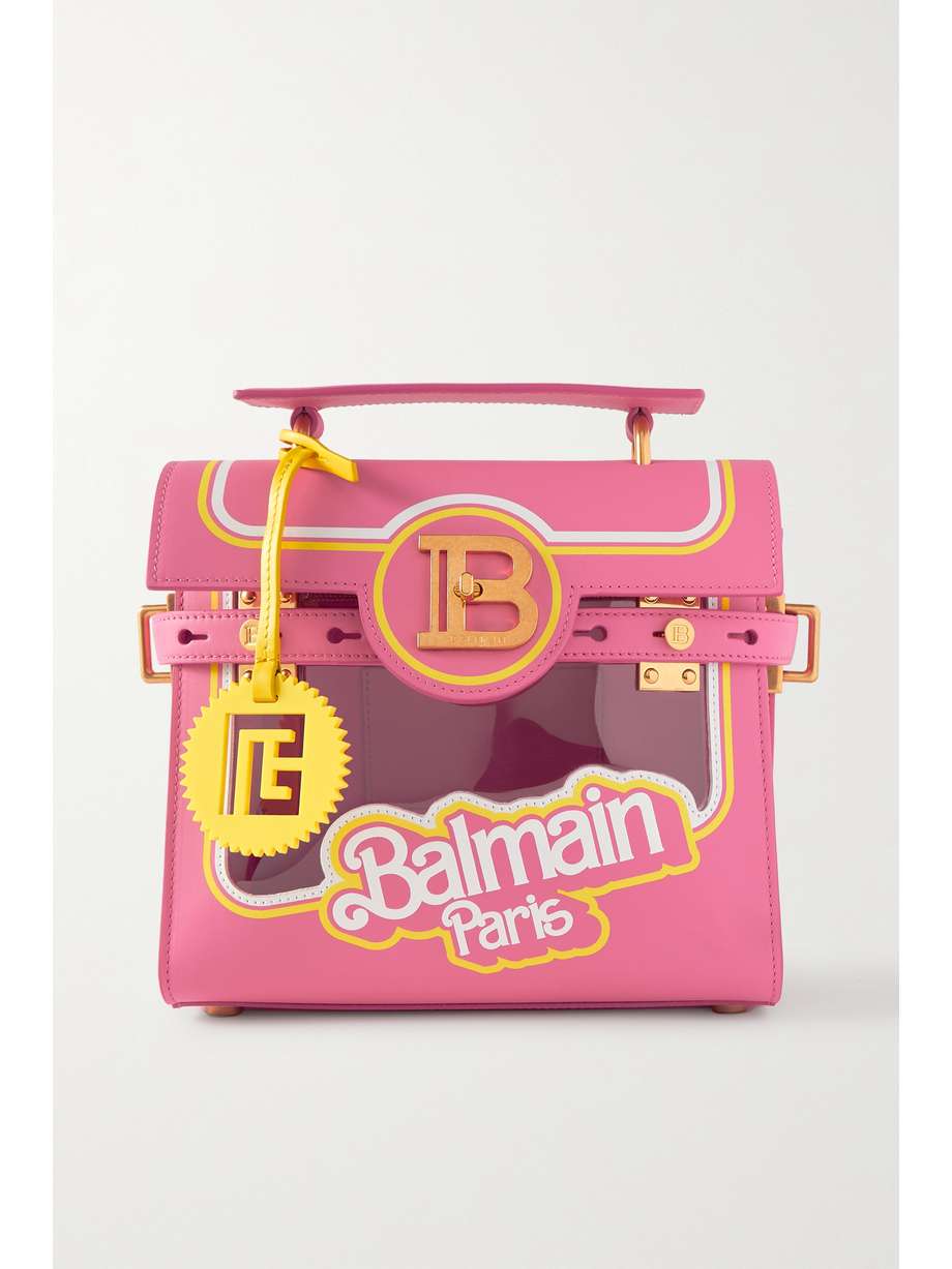 Printed Leather Shoulder Bag