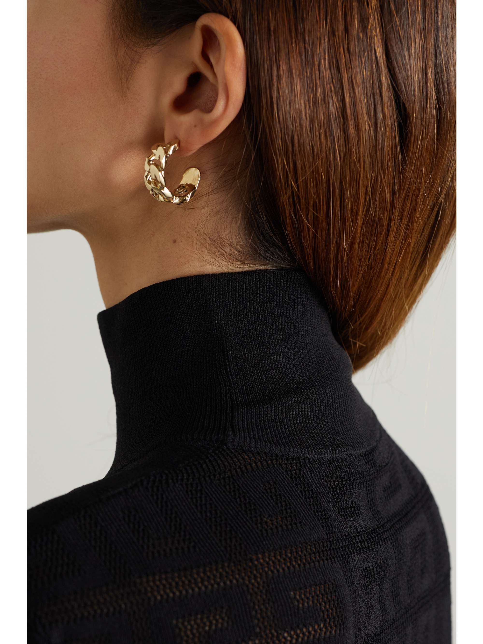 givenchy gold earrings