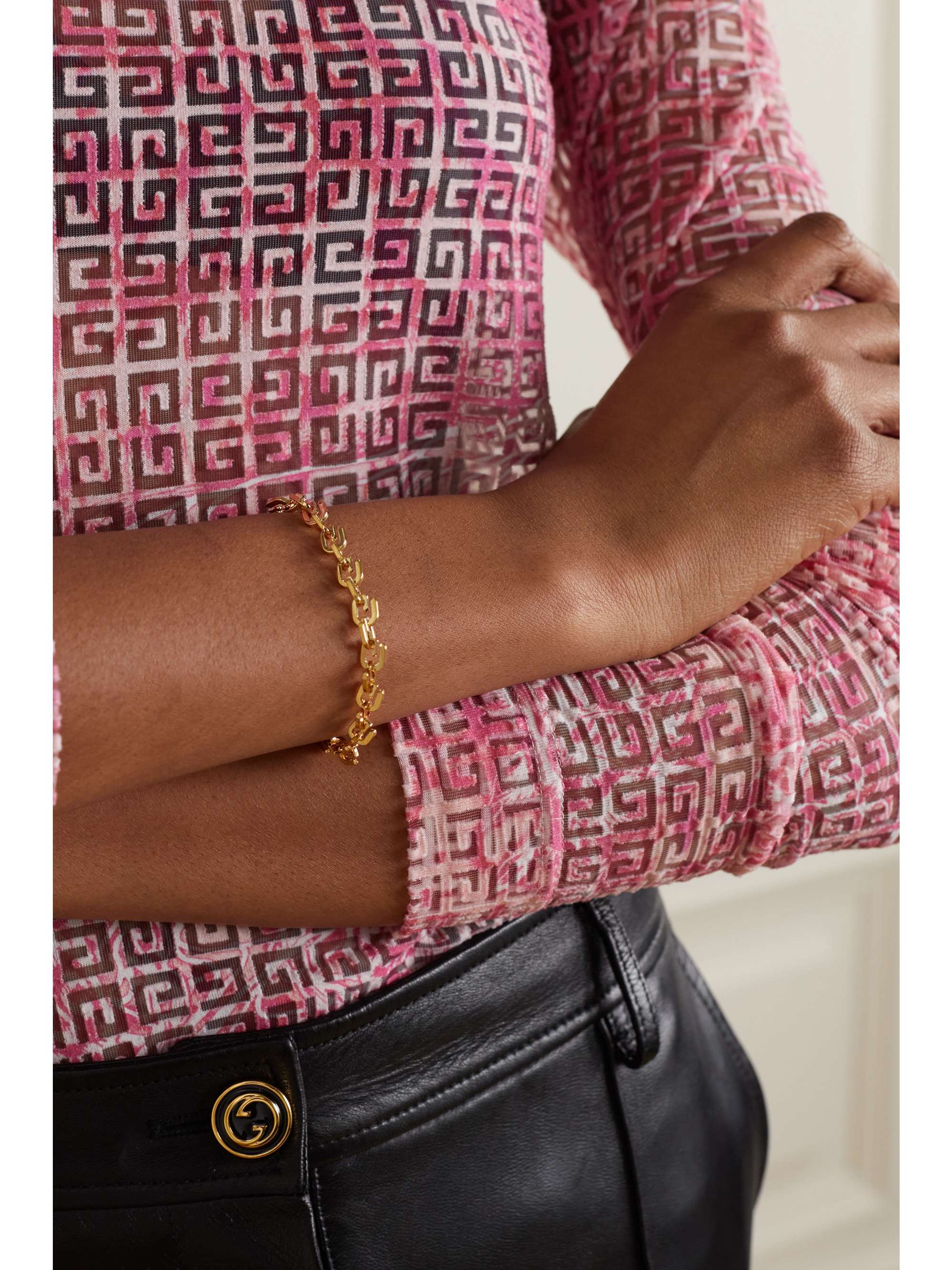 GIVENCHY G Link XS gold-tone bracelet