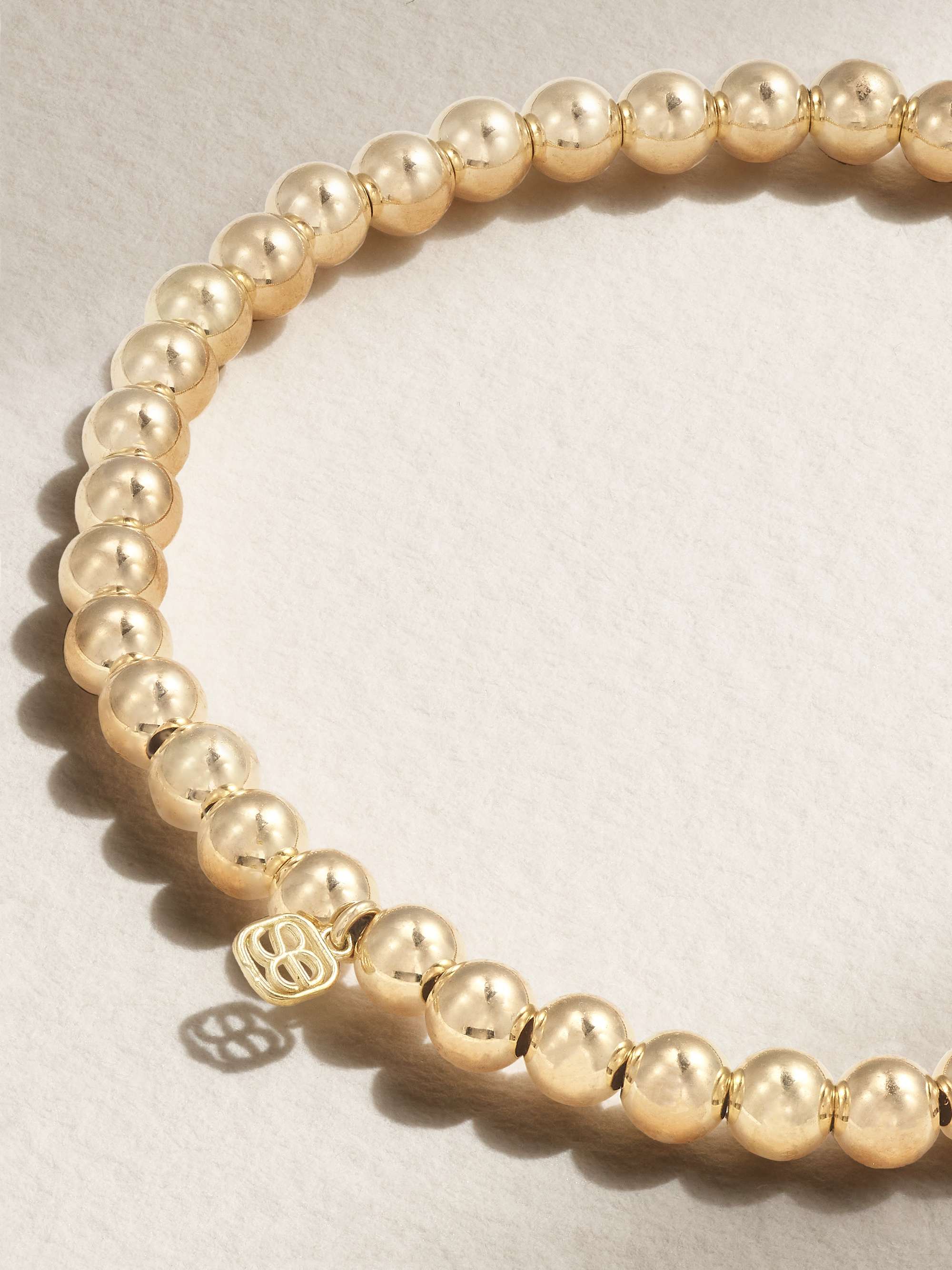 SYDNEY EVAN Leo 14-karat gold diamond bracelet