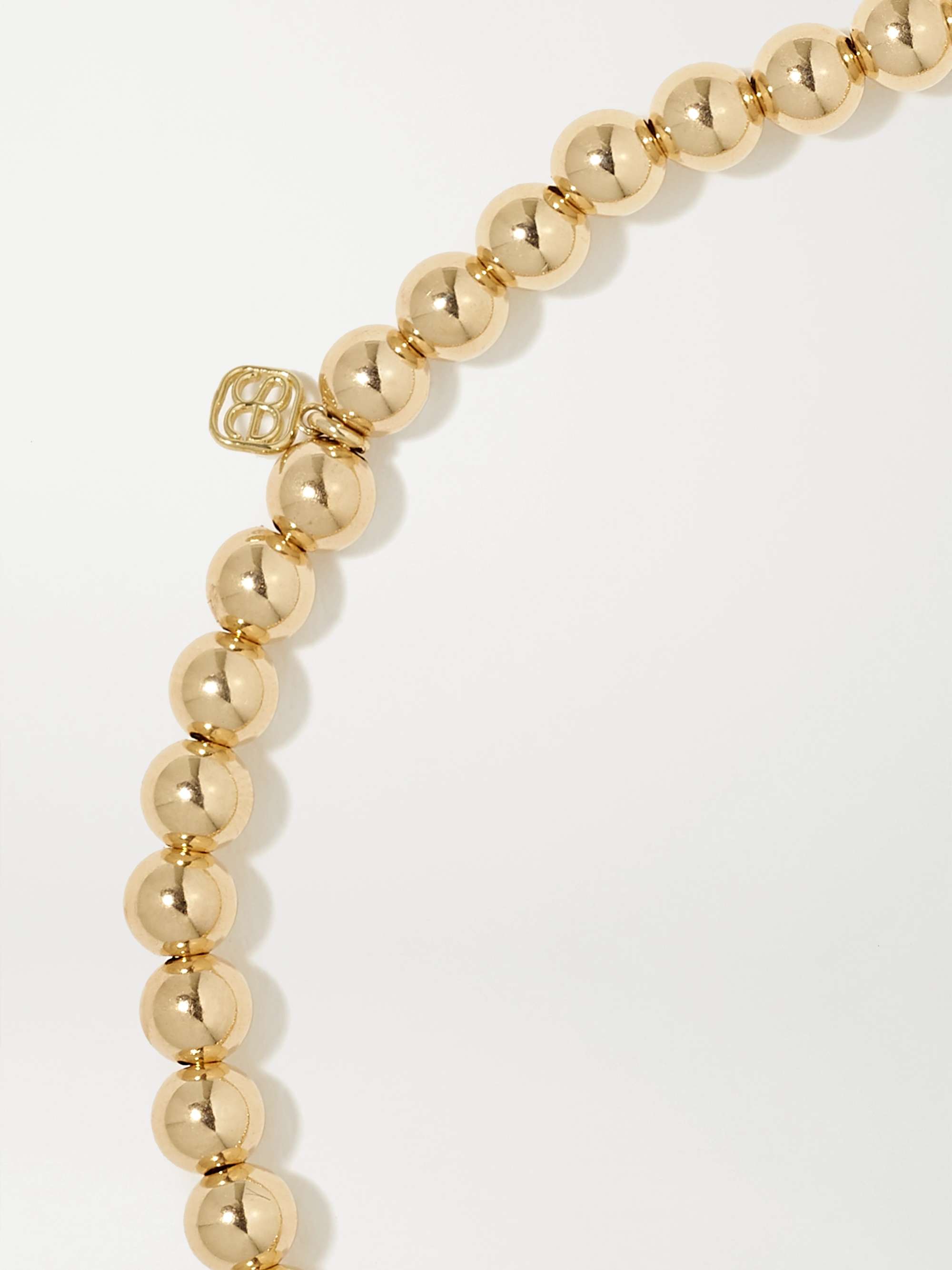 SYDNEY EVAN Gemini 14-karat gold diamond bracelet