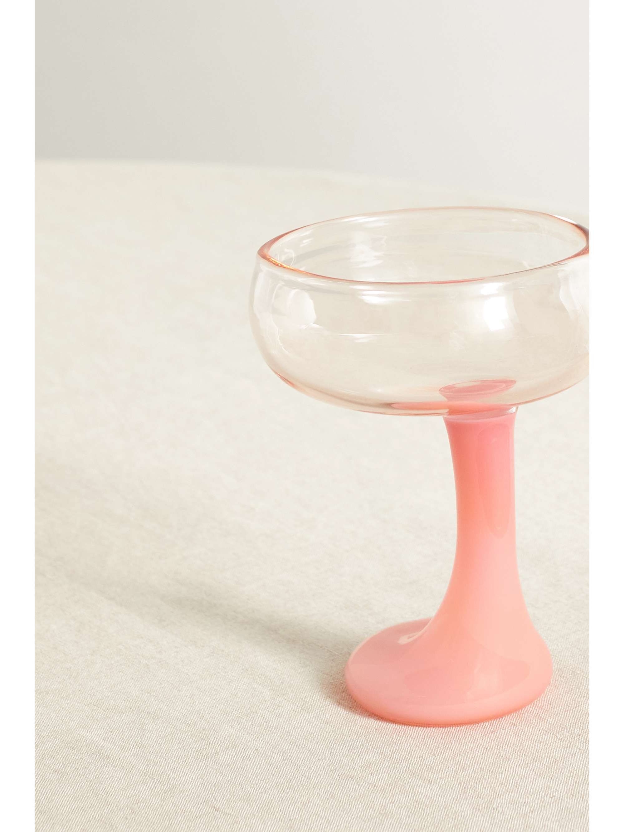 Bon Bon glass cocktail coupe
