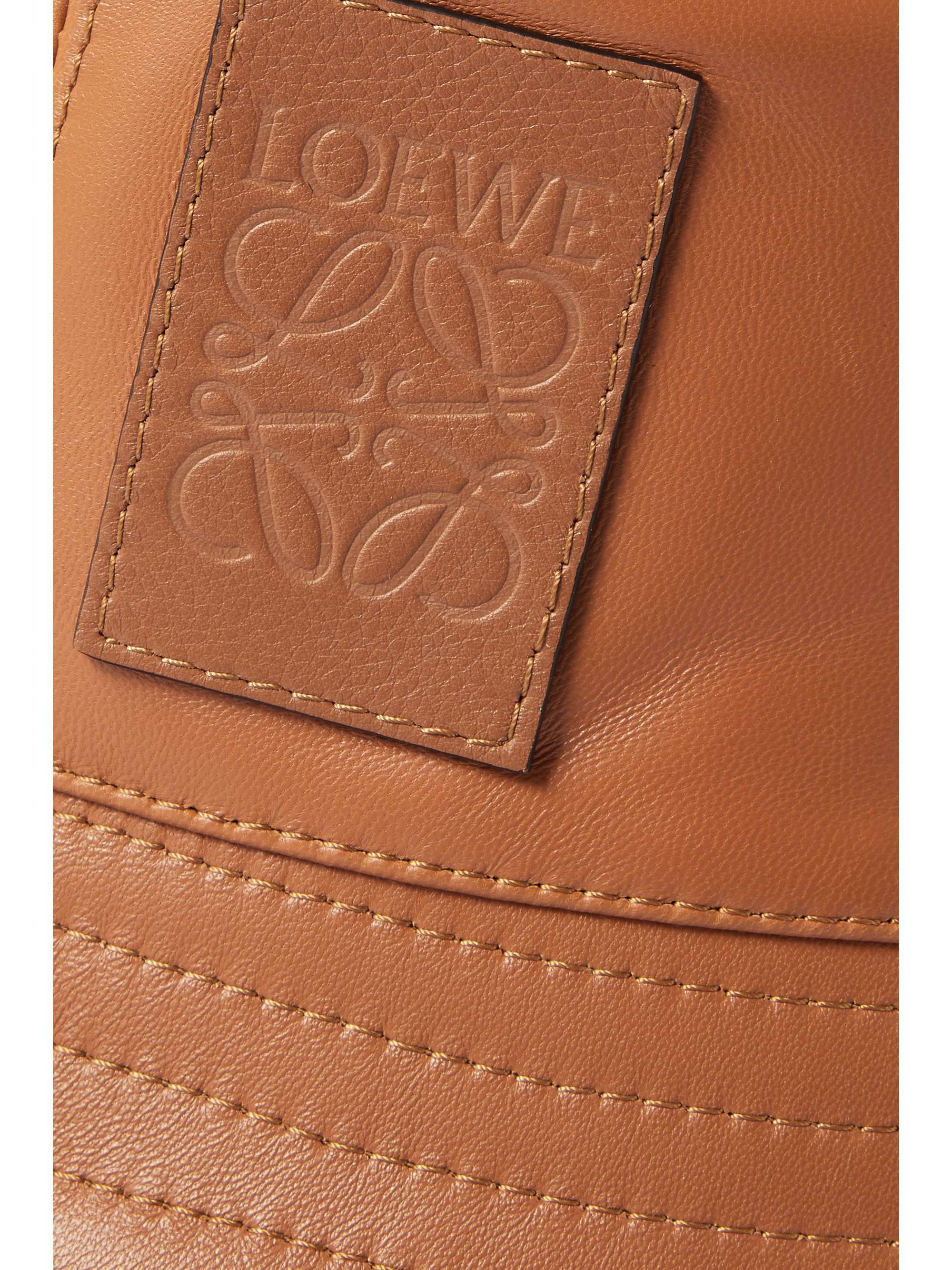 leather bucket hat | LOEWE | NET-A-PORTER