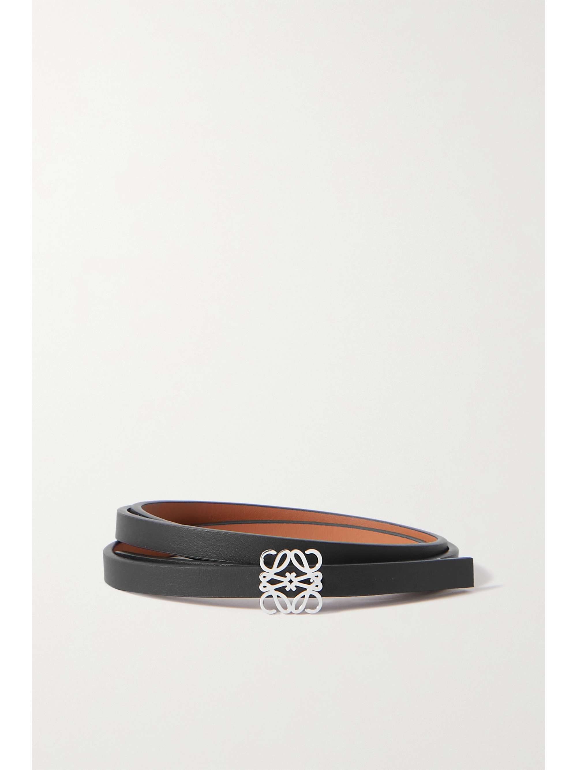Anagram leather belt | LOEWE | NET-A-PORTER