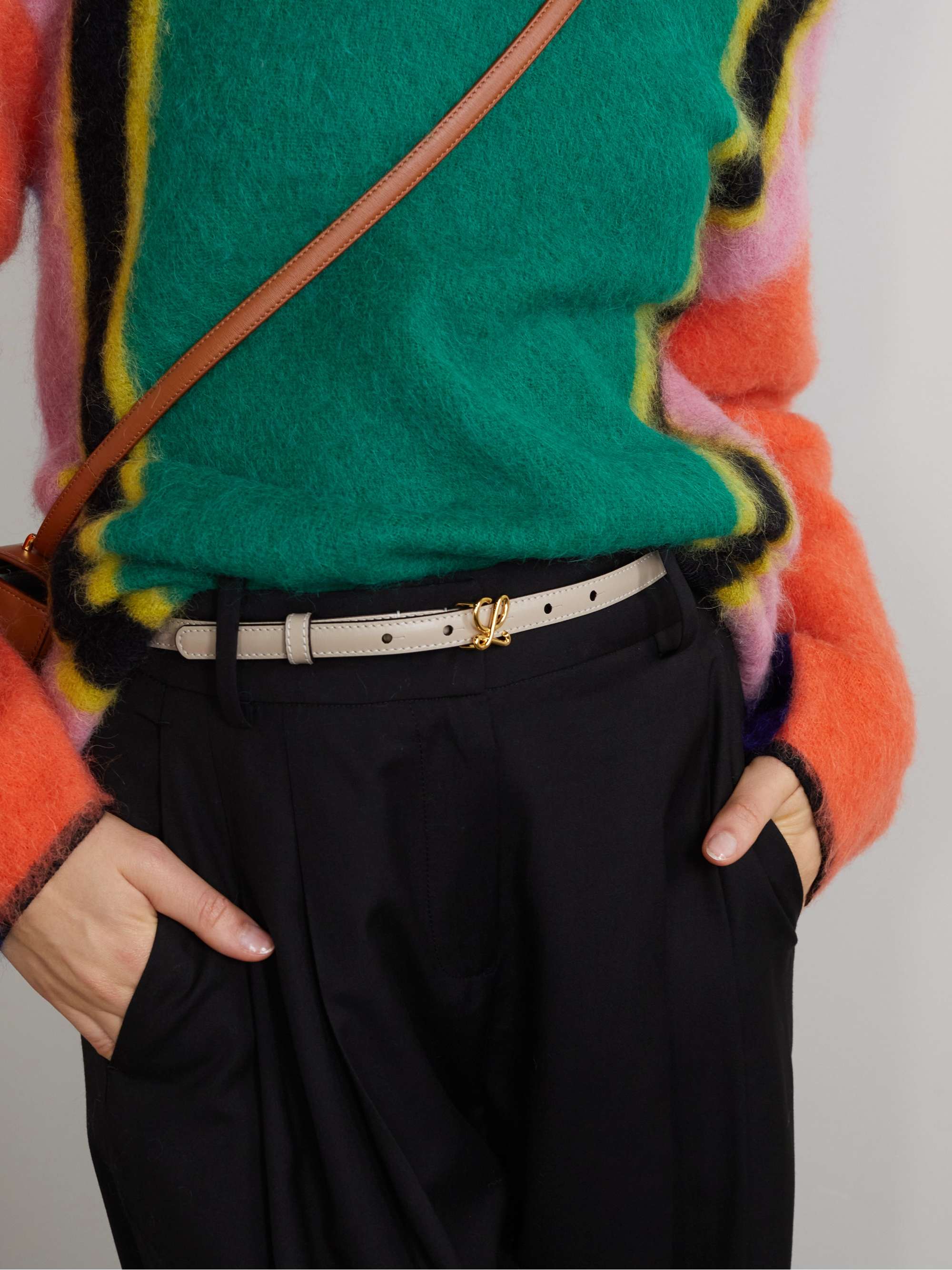 Net a porter top loewe belt