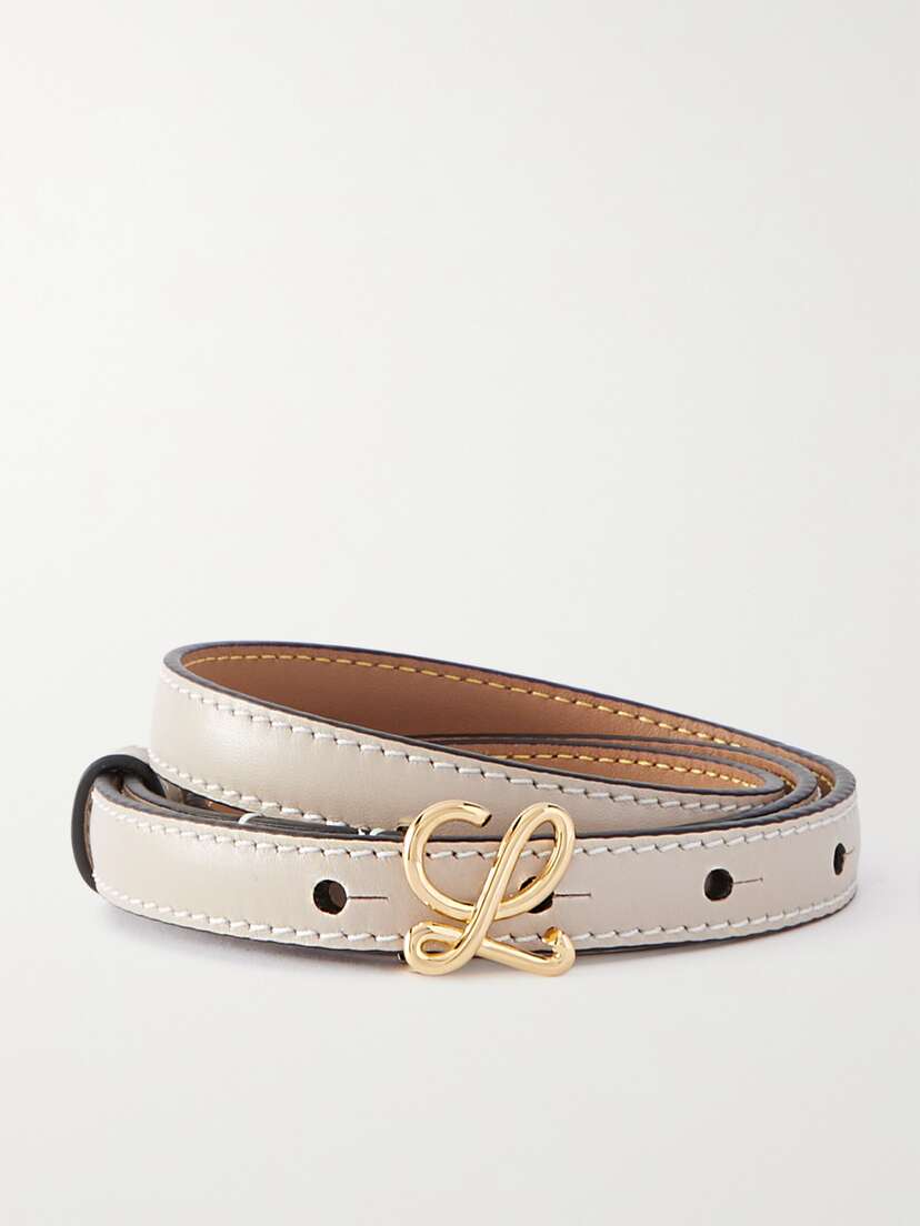 Loewe Textured-leather Belt