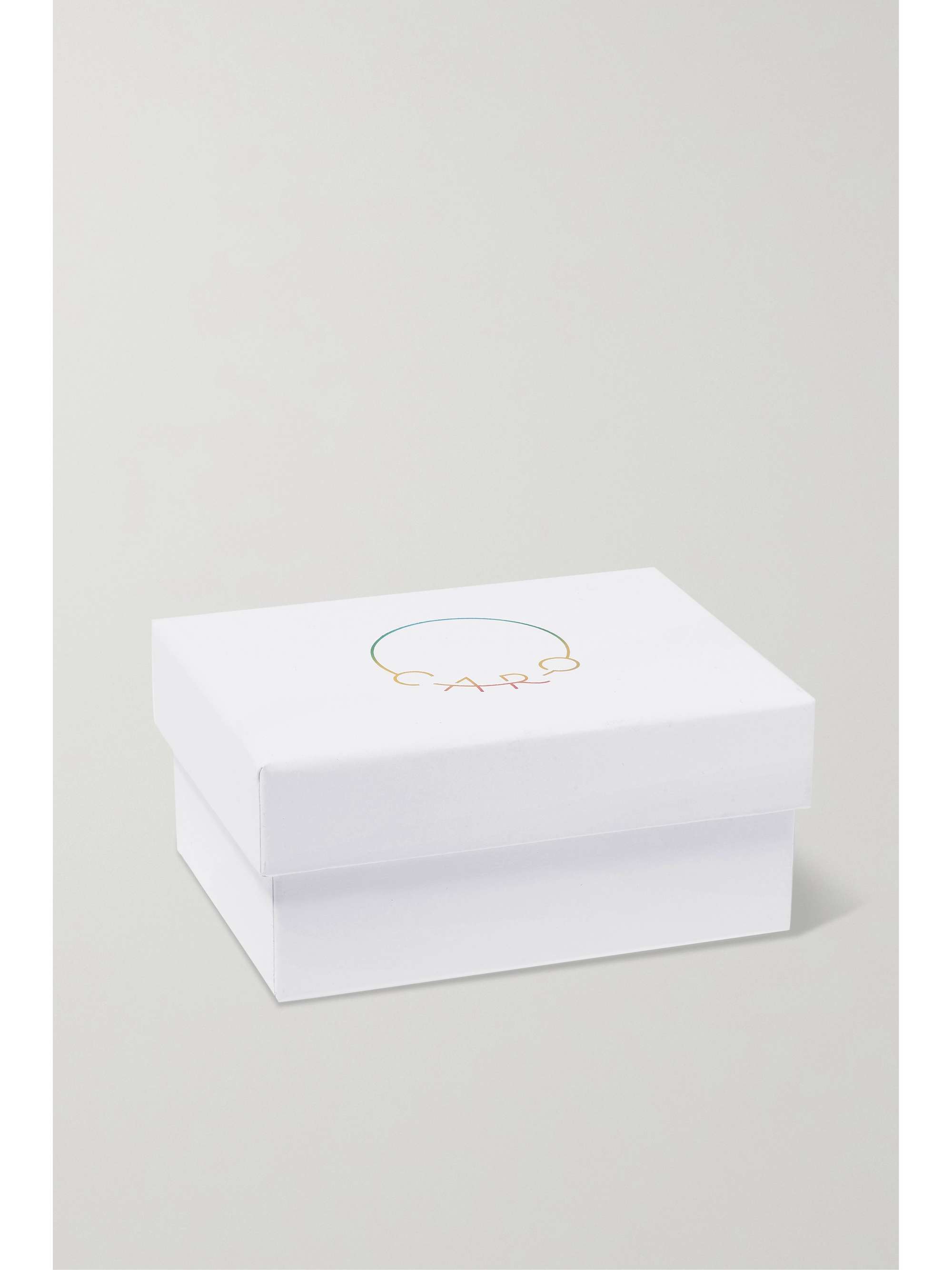 CAROLINA BUCCI Caro rose gold-plated and cotton bracelet