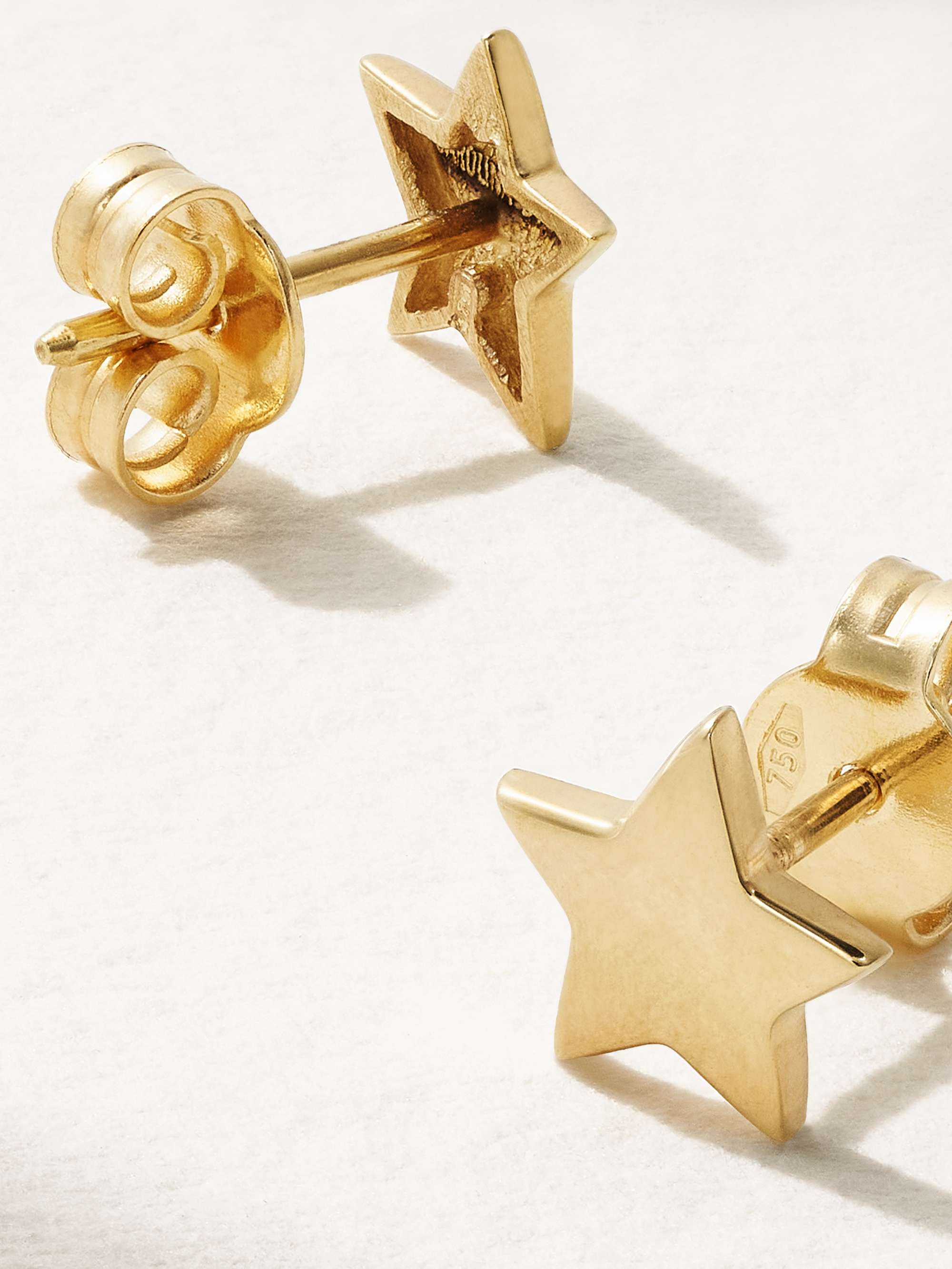 CAROLINA BUCCI Superstellar 18-karat gold earrings