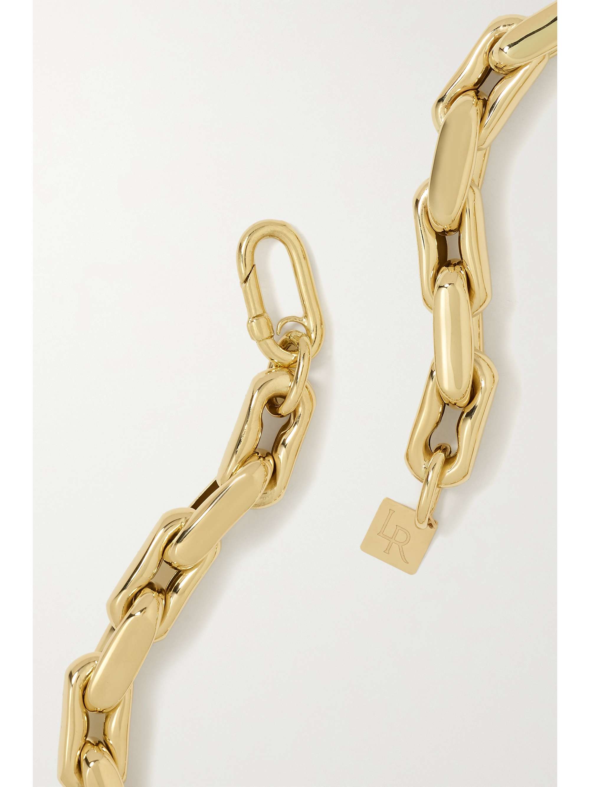 LAUREN RUBINSKI Medium 14-karat gold diamond necklace