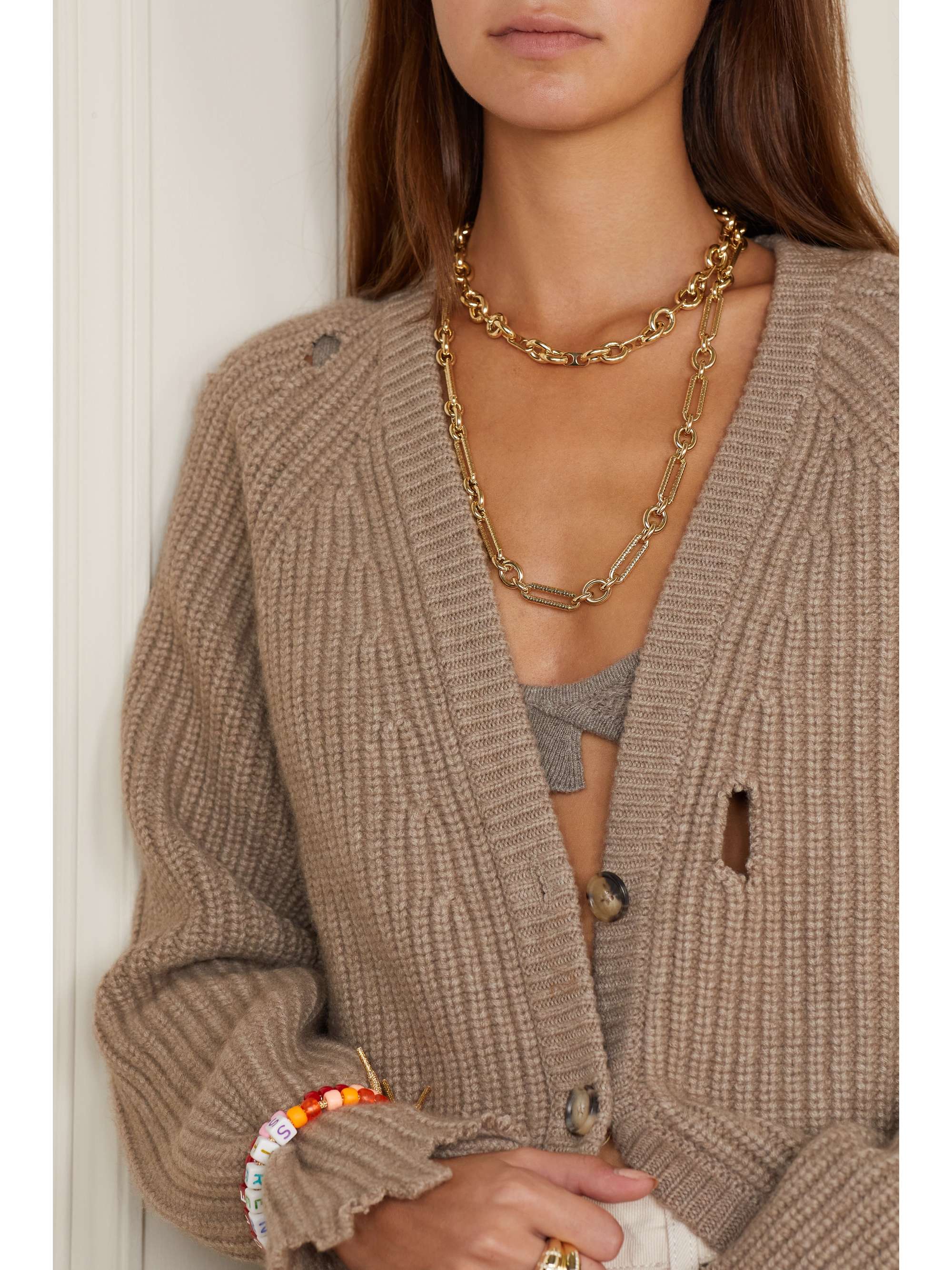 LAUREN RUBINSKI Collier en or 14 carats (585/1000)