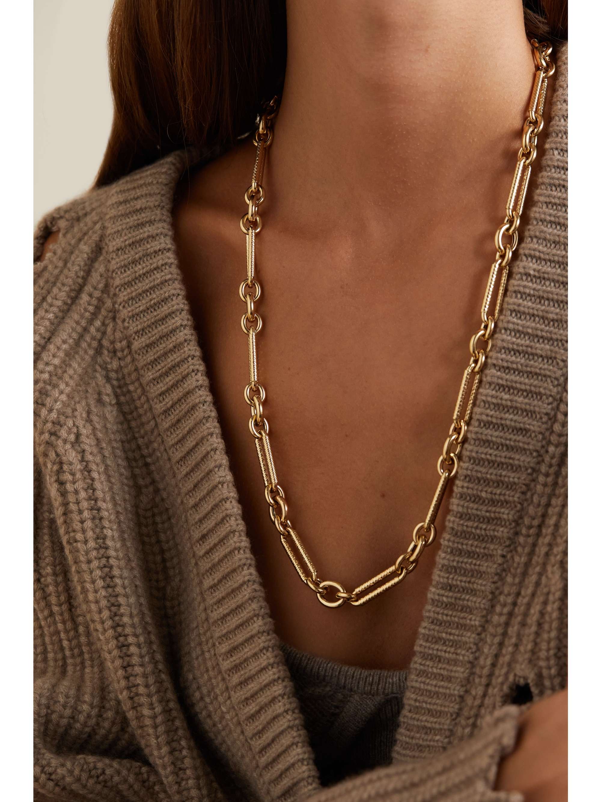 LAUREN RUBINSKI Collier en or 14 carats (585/1000)