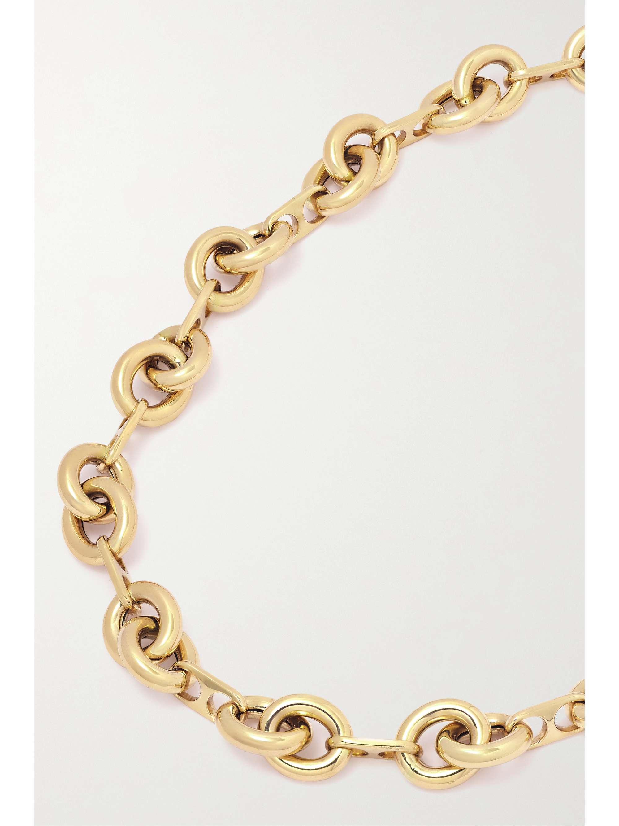 LAUREN RUBINSKI Medium 14-karat gold necklace