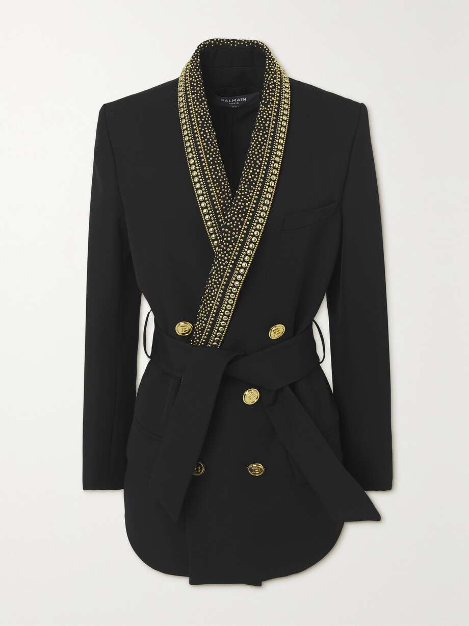 Studded Double Breast Blazer