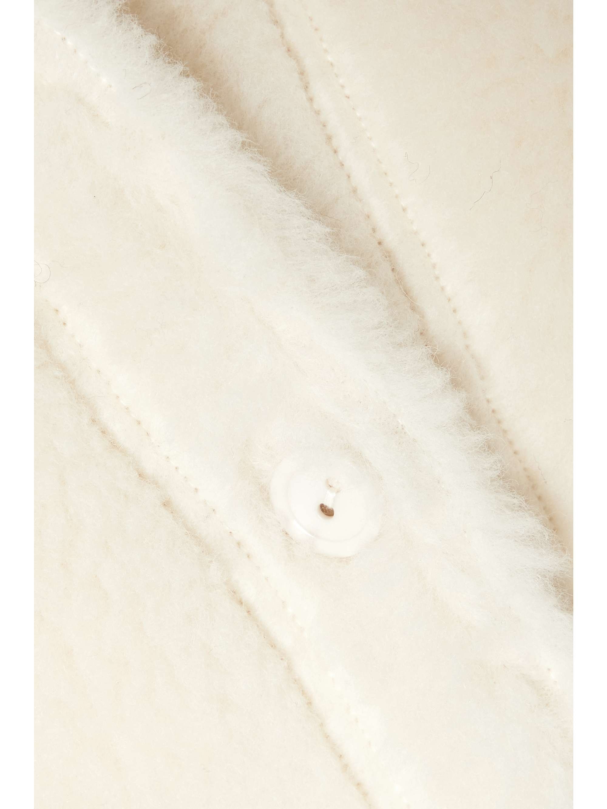STAND STUDIO Veron oversized wool-fleece jacket