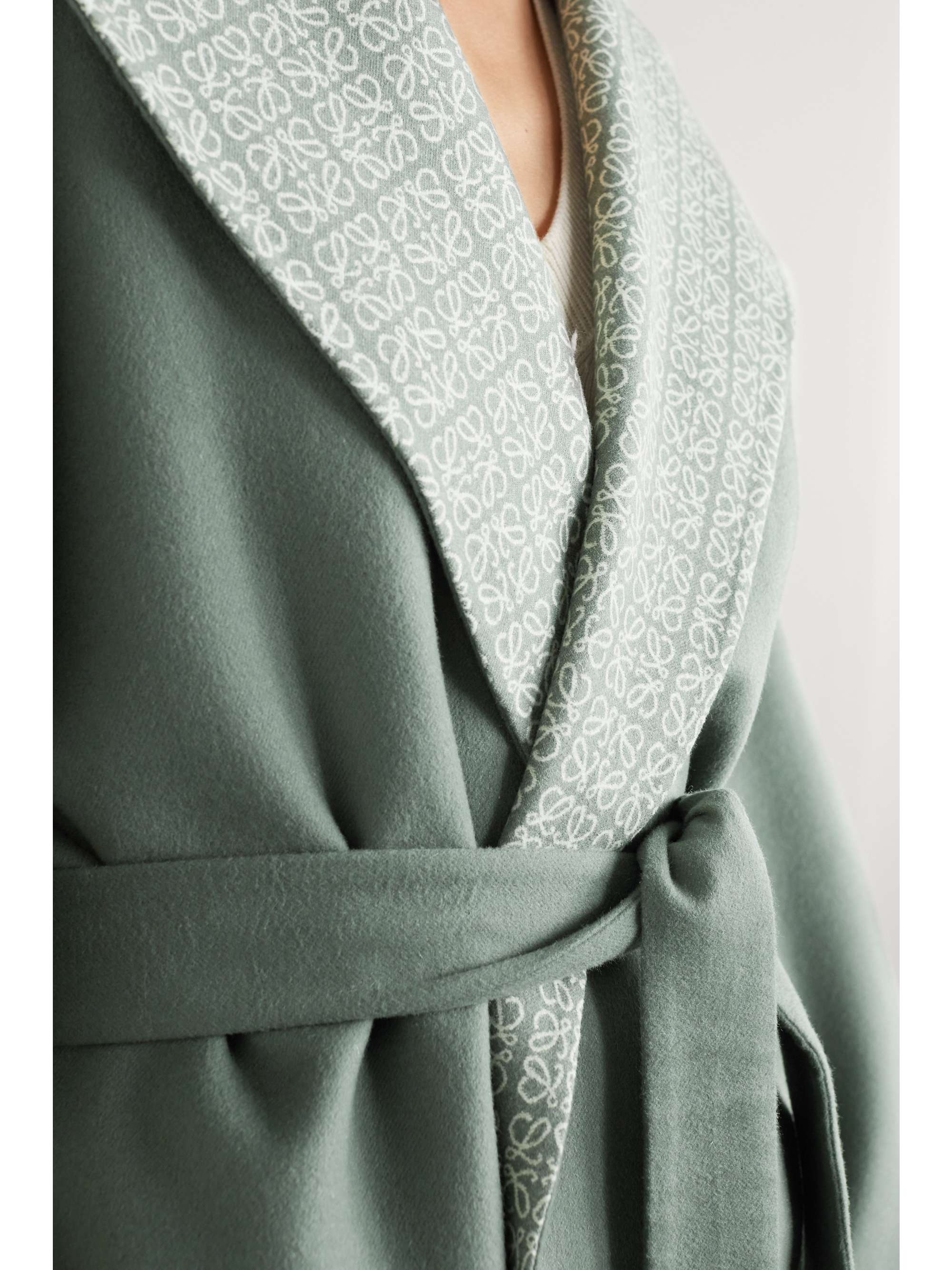 loewe green coat