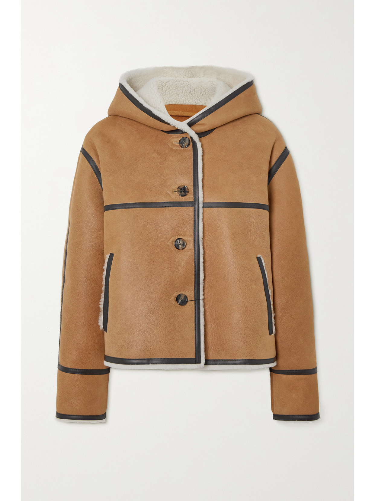 loewe shearling coat