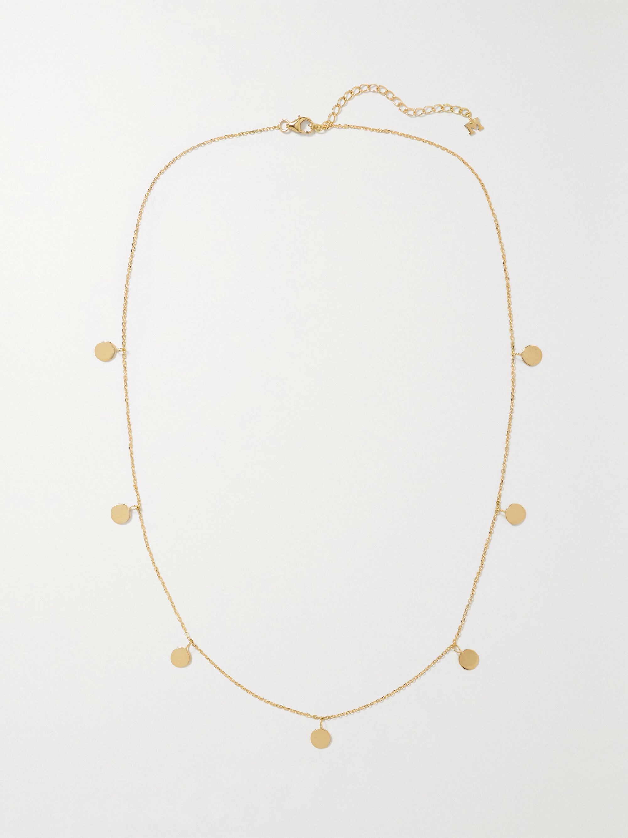 net-a-porter.com | Dot 14-karat gold necklace