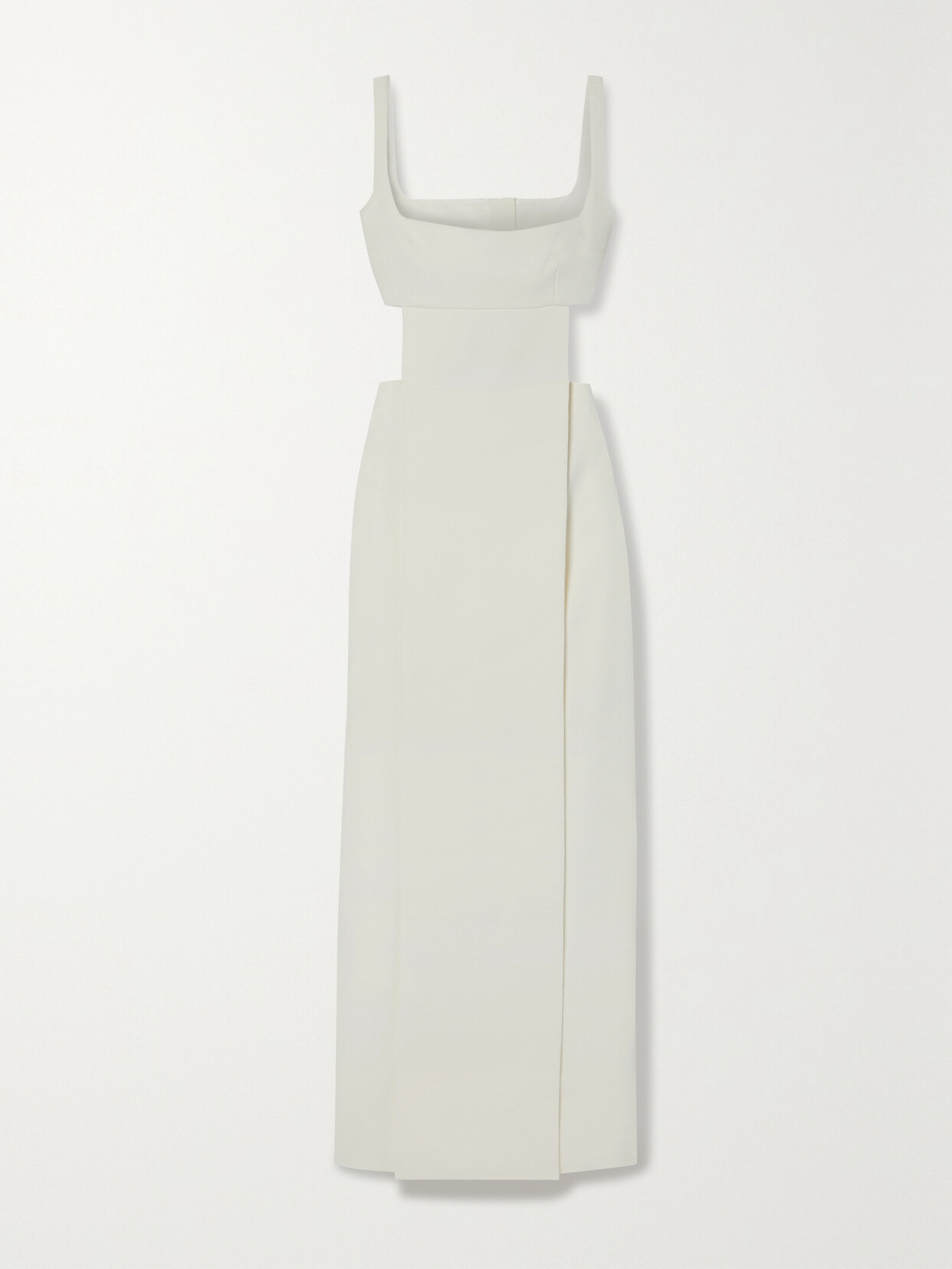 Emilia Wickstead Dasha Cutout Crepe Gown - Ivory