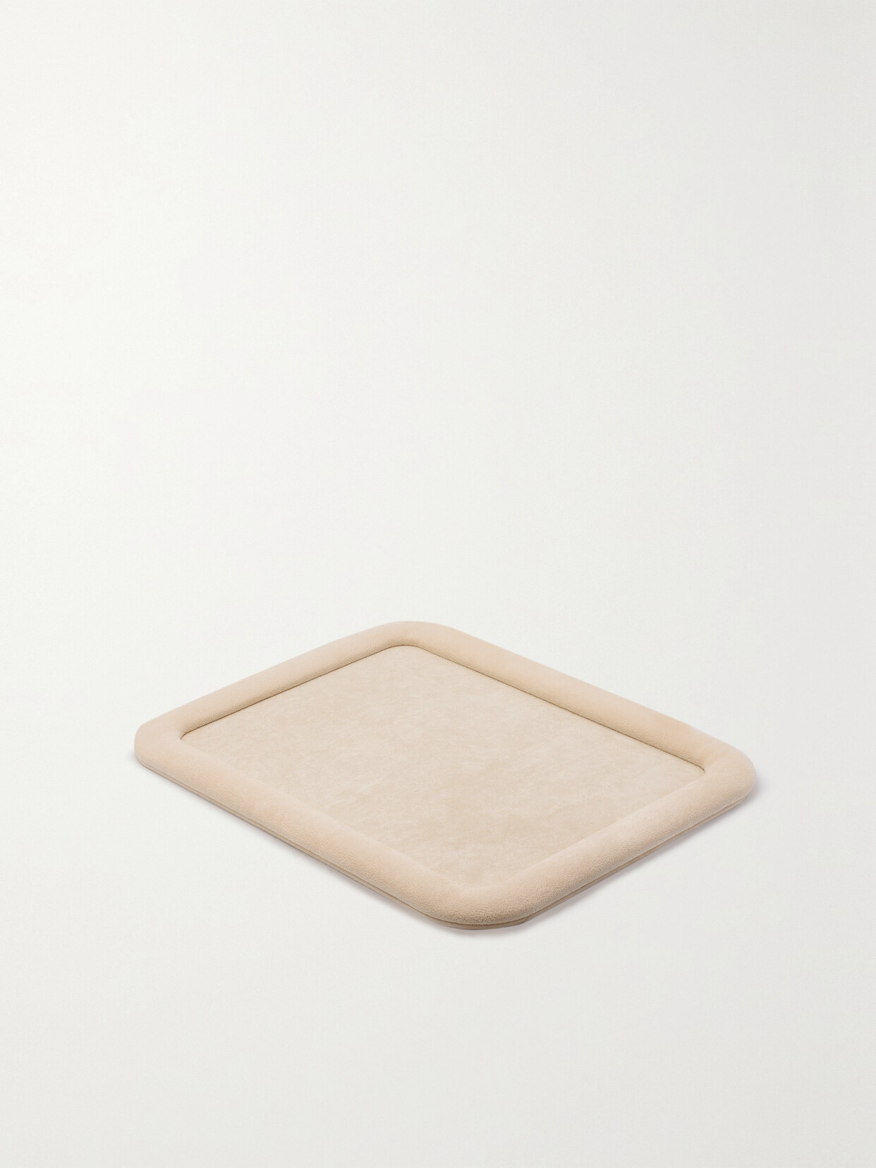 Lauren Rubinski Faux Suede Jewelry Tray - Brown