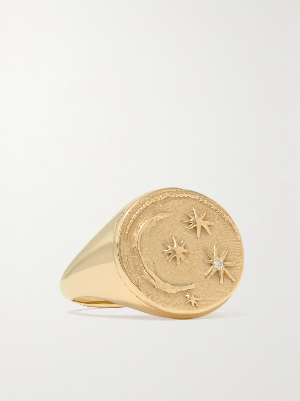 Azlee Cosmic 18-karat  Diamond Ring