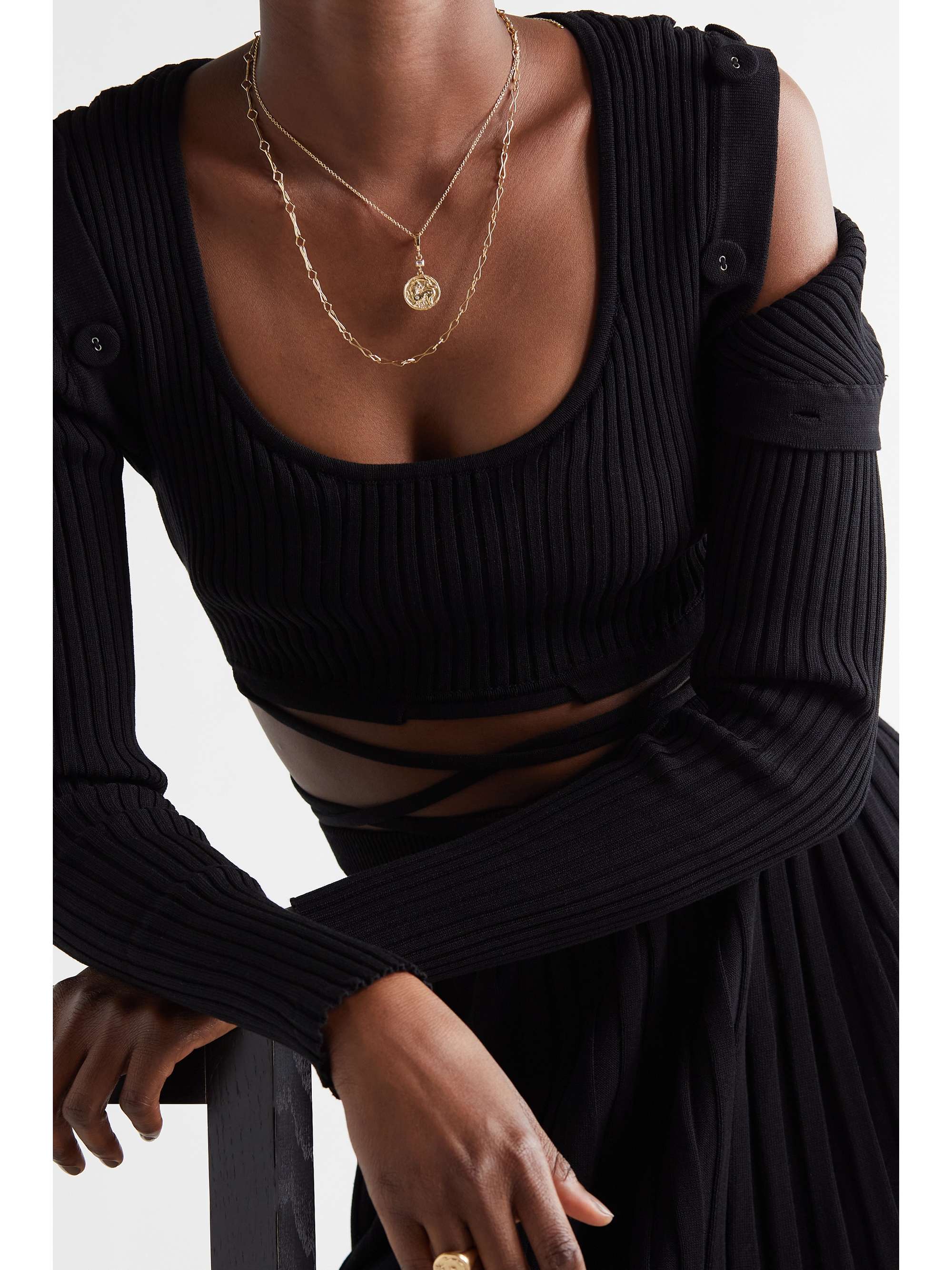 AZLEE 18-karat gold necklace