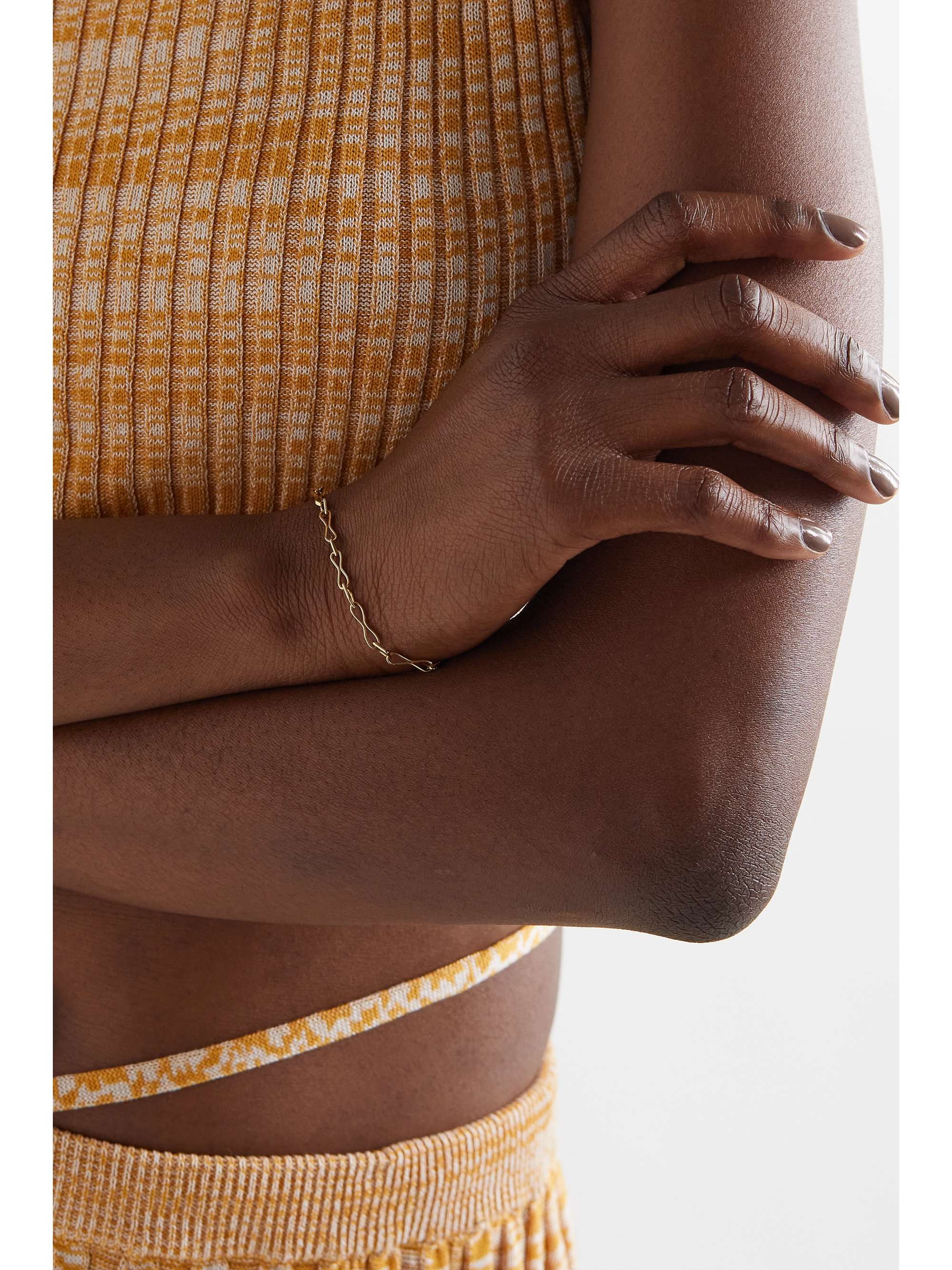 AZLEE 18-karat gold bracelet