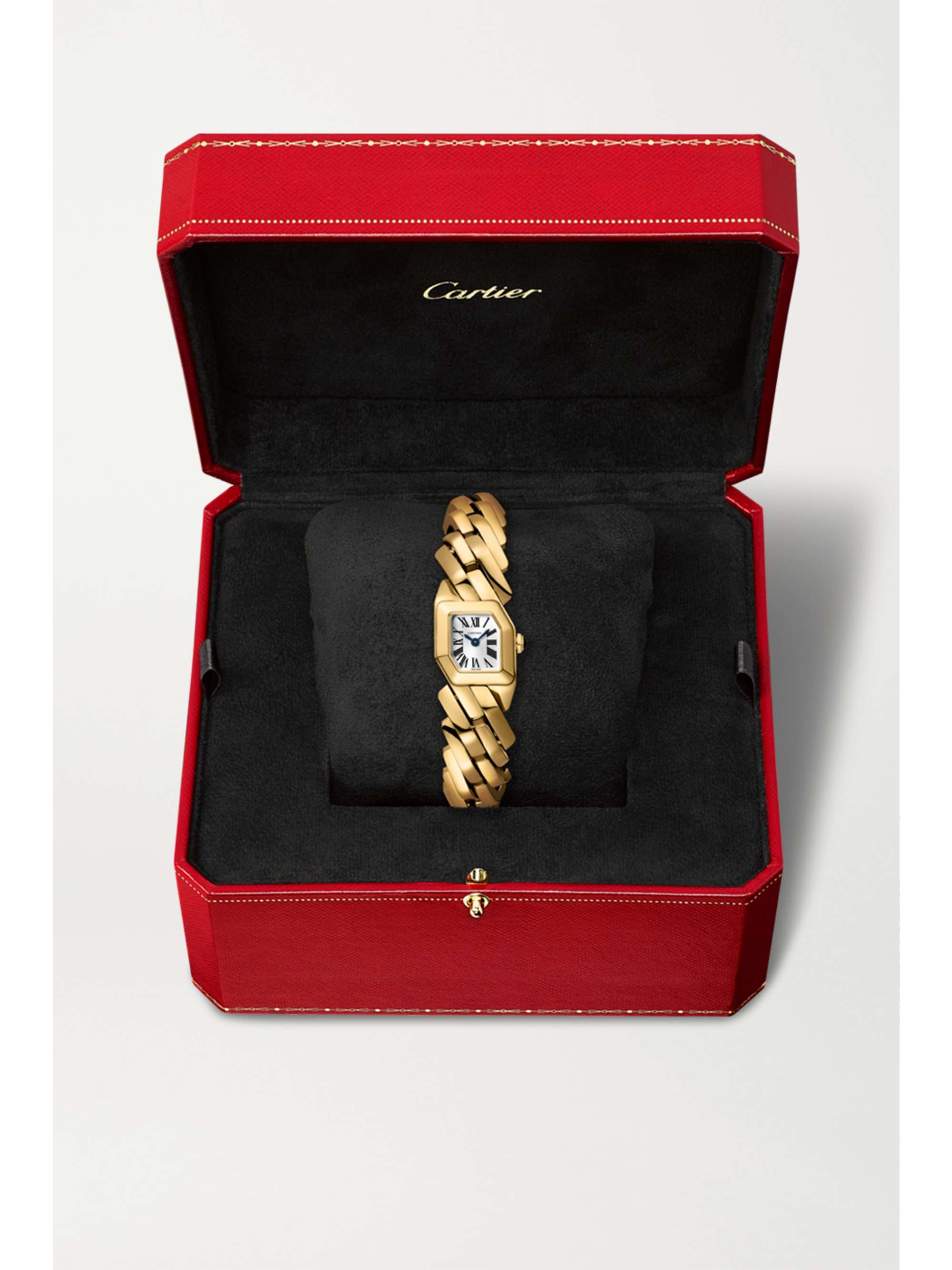 CARTIER Maillon de Cartier 16mm 18-karat rose gold and diamond watch