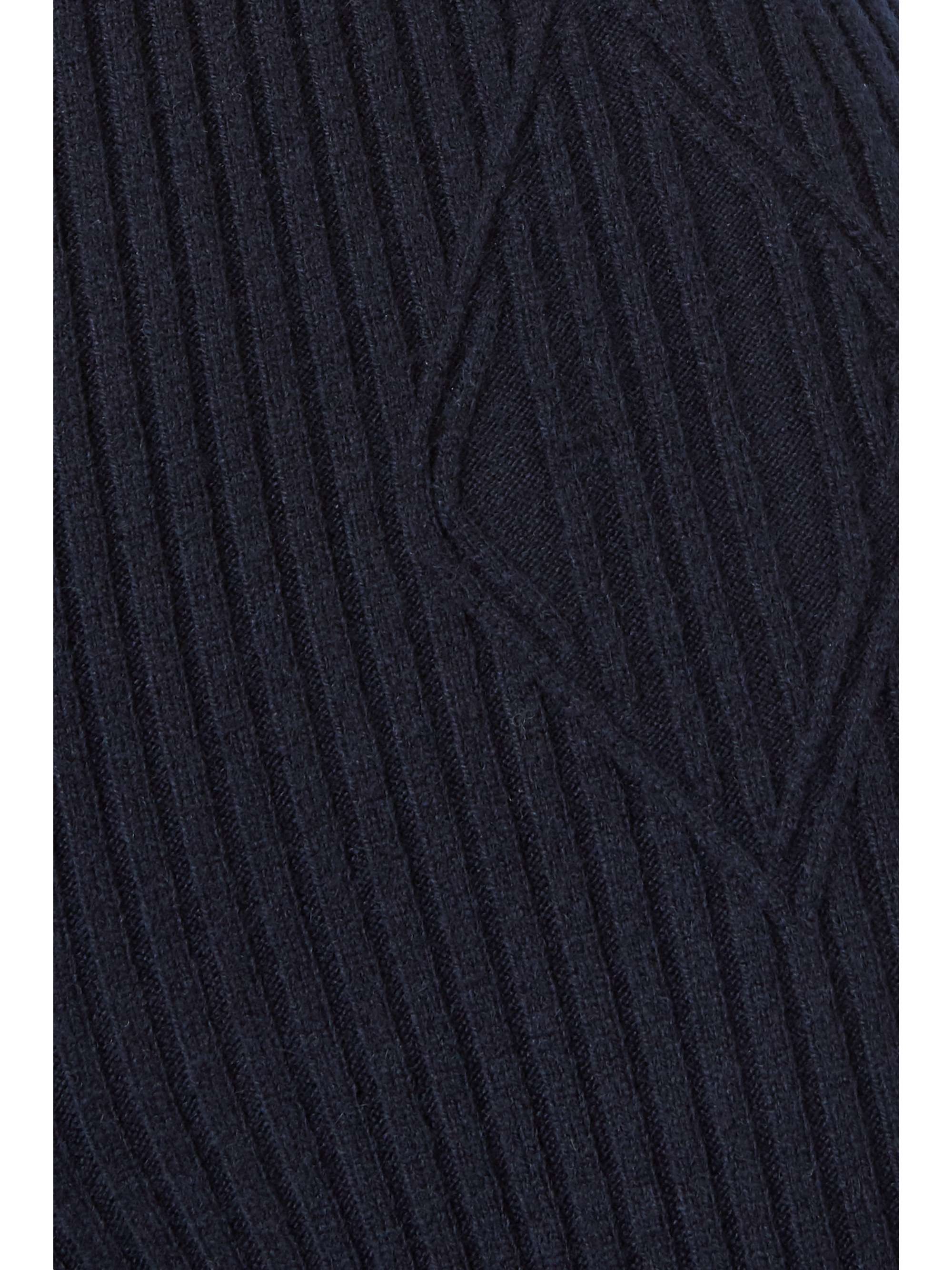 CHLOÉ Ribbed wool-blend flared pants