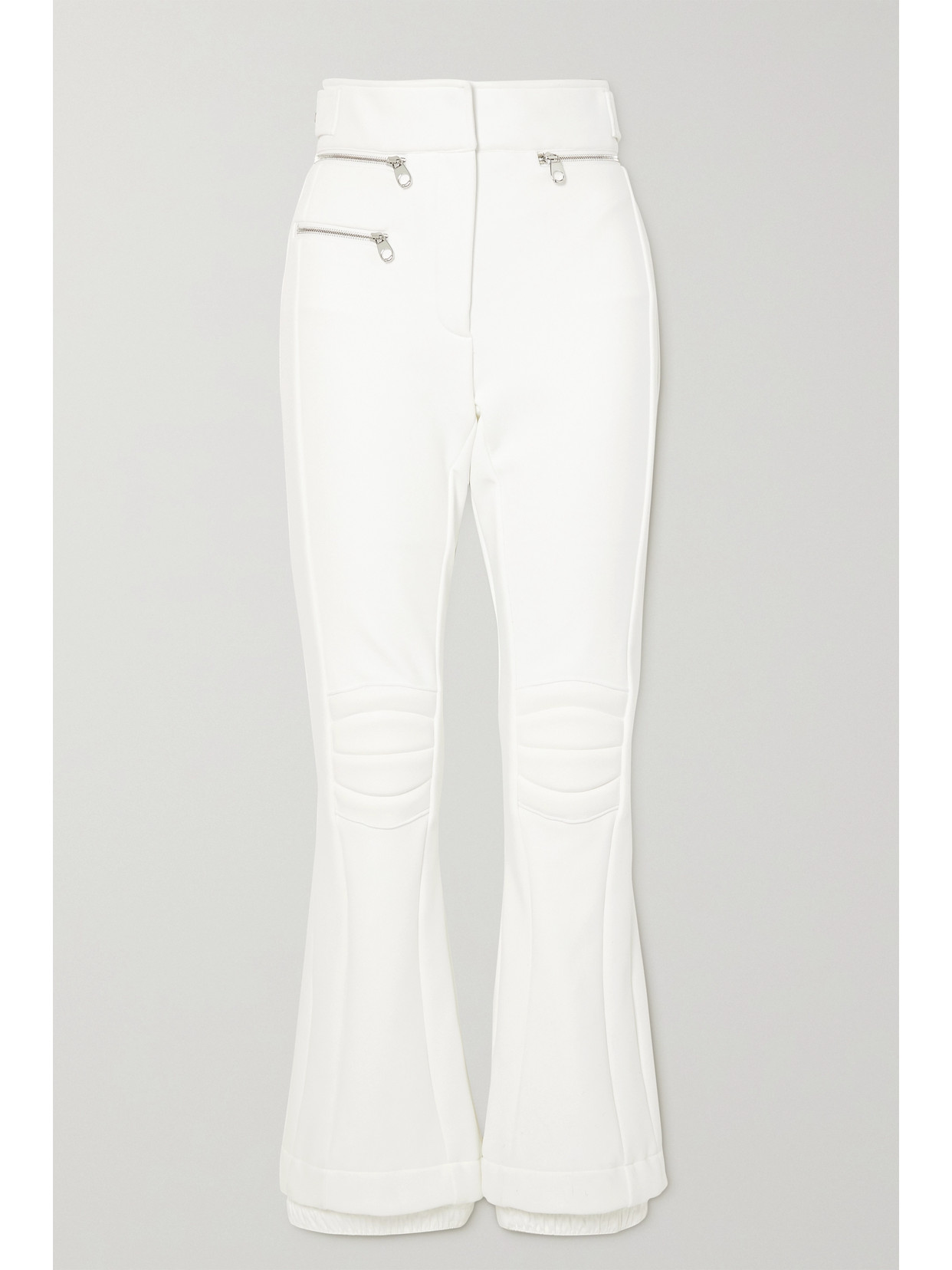 Chloé + Fusalp Paneled Bootcut Ski Pants In White