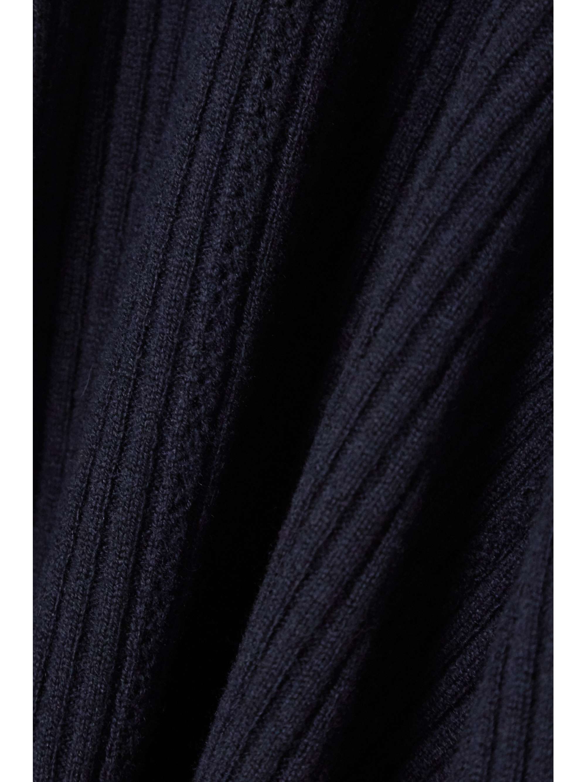 CHLOÉ Ribbed wool and silk-blend turtleneck sweater