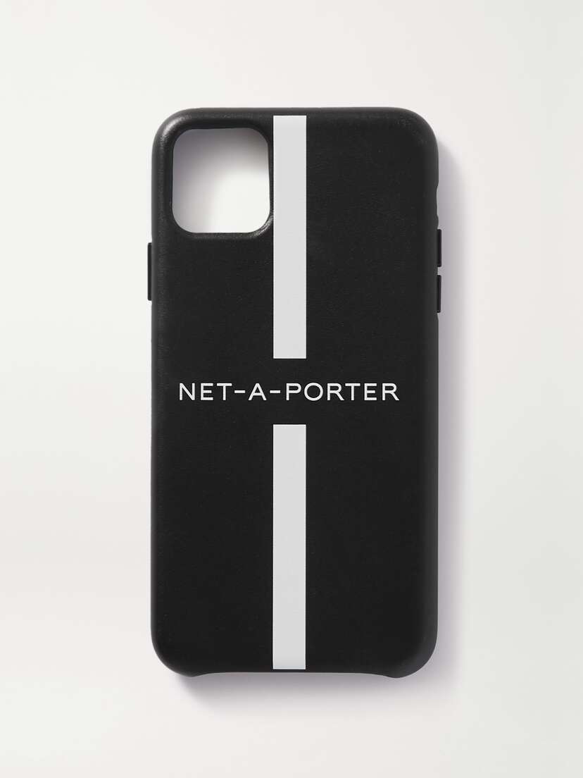 NET-A-PORTER + The Daily Edited Printed Leather Iphone 11 Pro Max Case