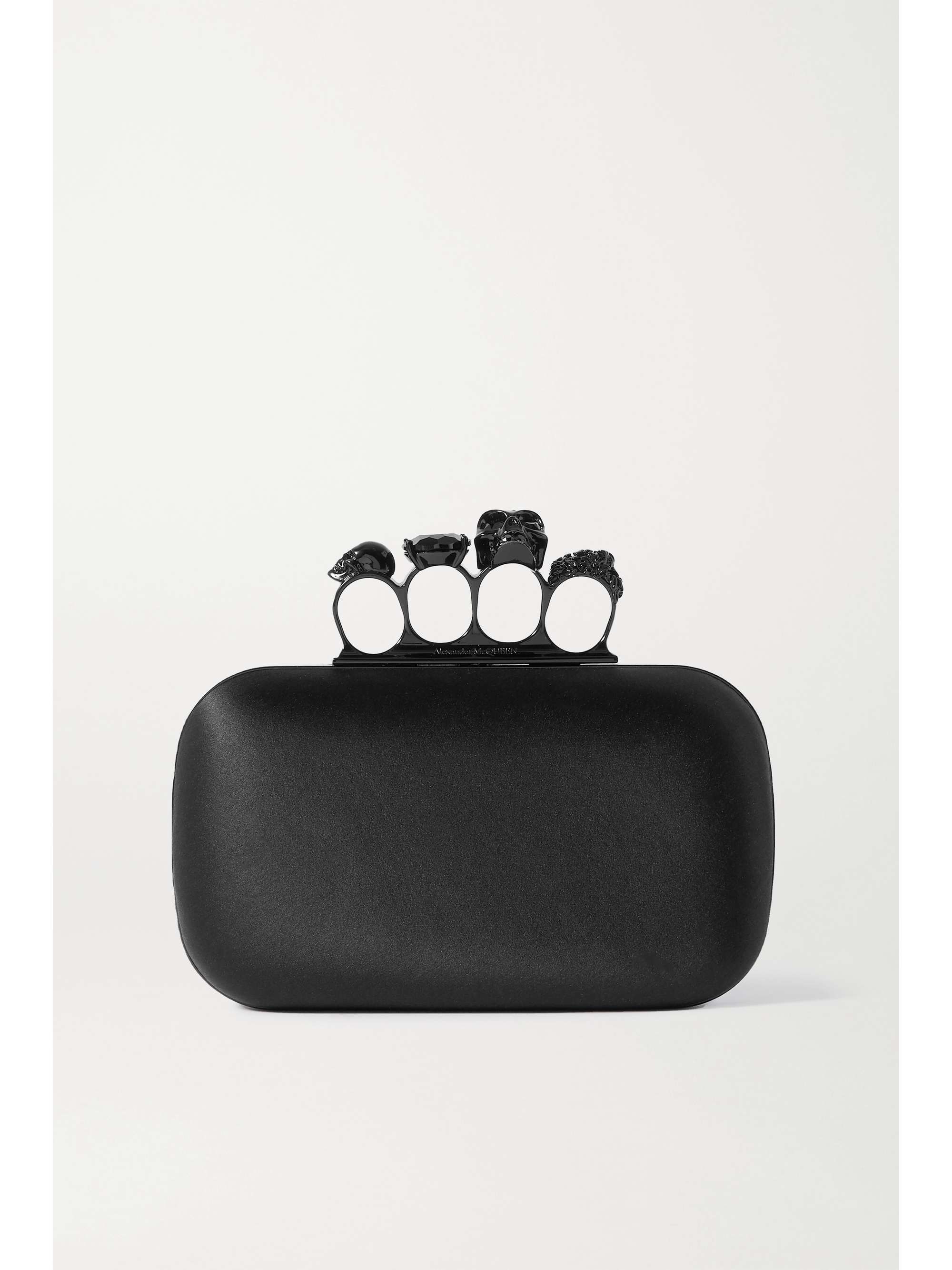 alexander mcqueen four ring clutch