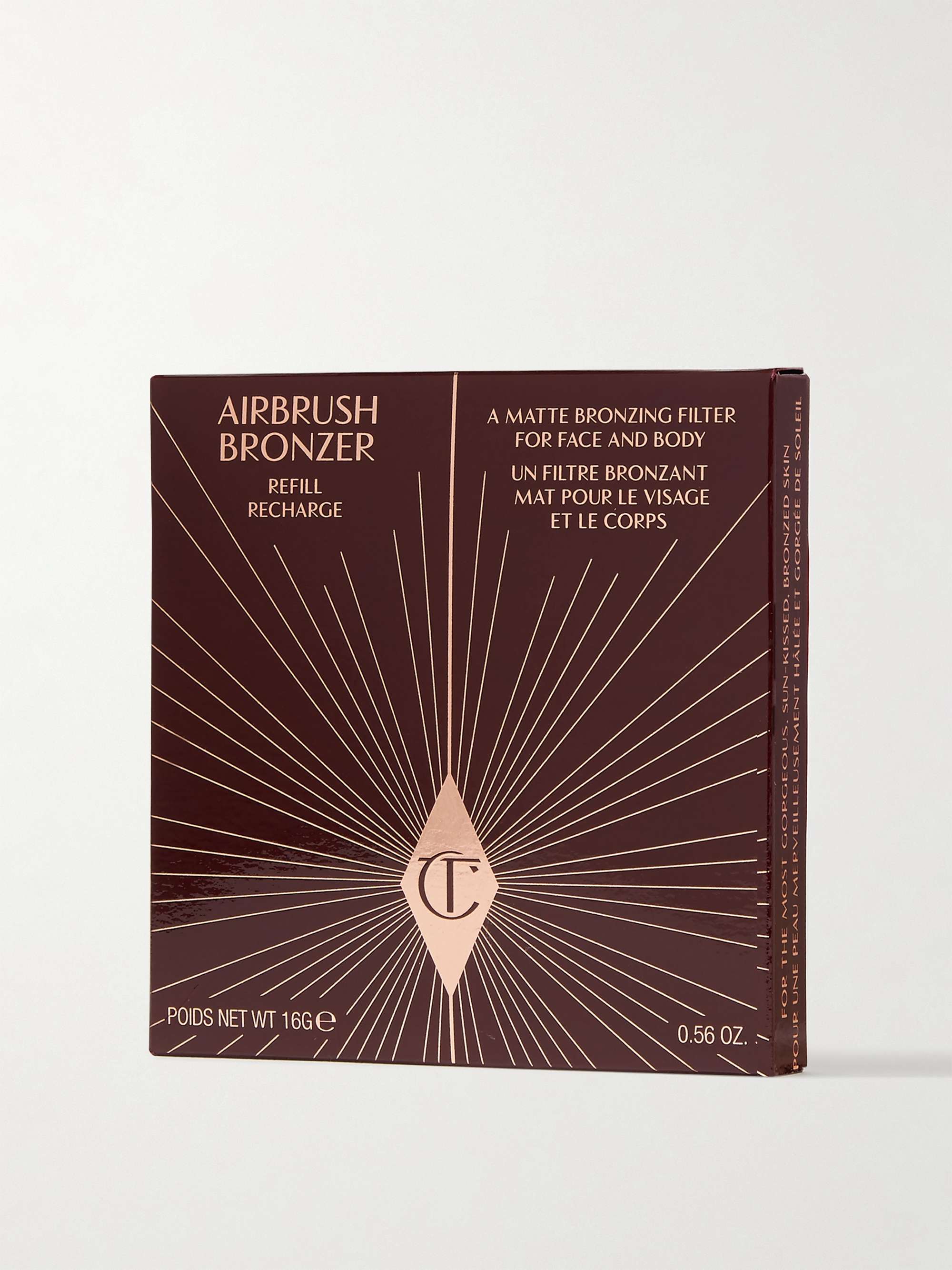 CHARLOTTE TILBURY Recharge de poudre bronzante Airbrush, 4 Deep
