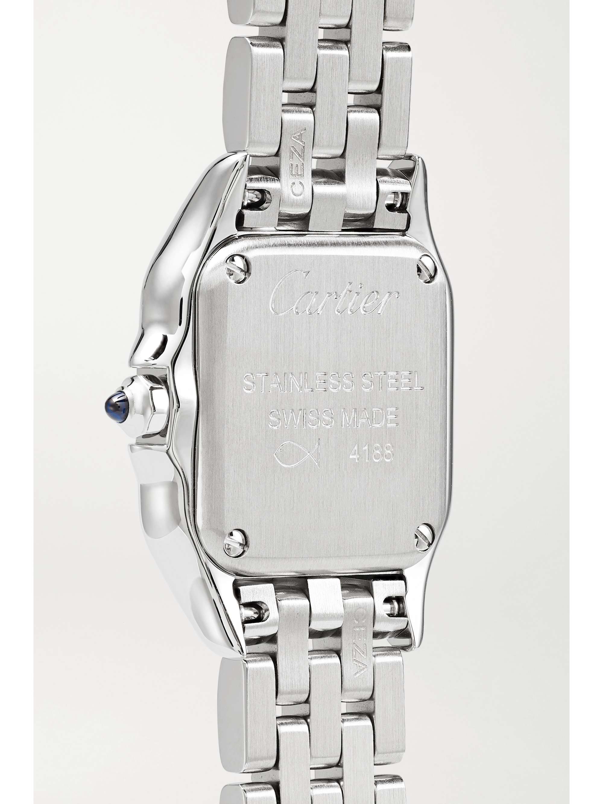 CARTIER Montre en acier inoxydable Panthère de Cartier Small 21 mm
