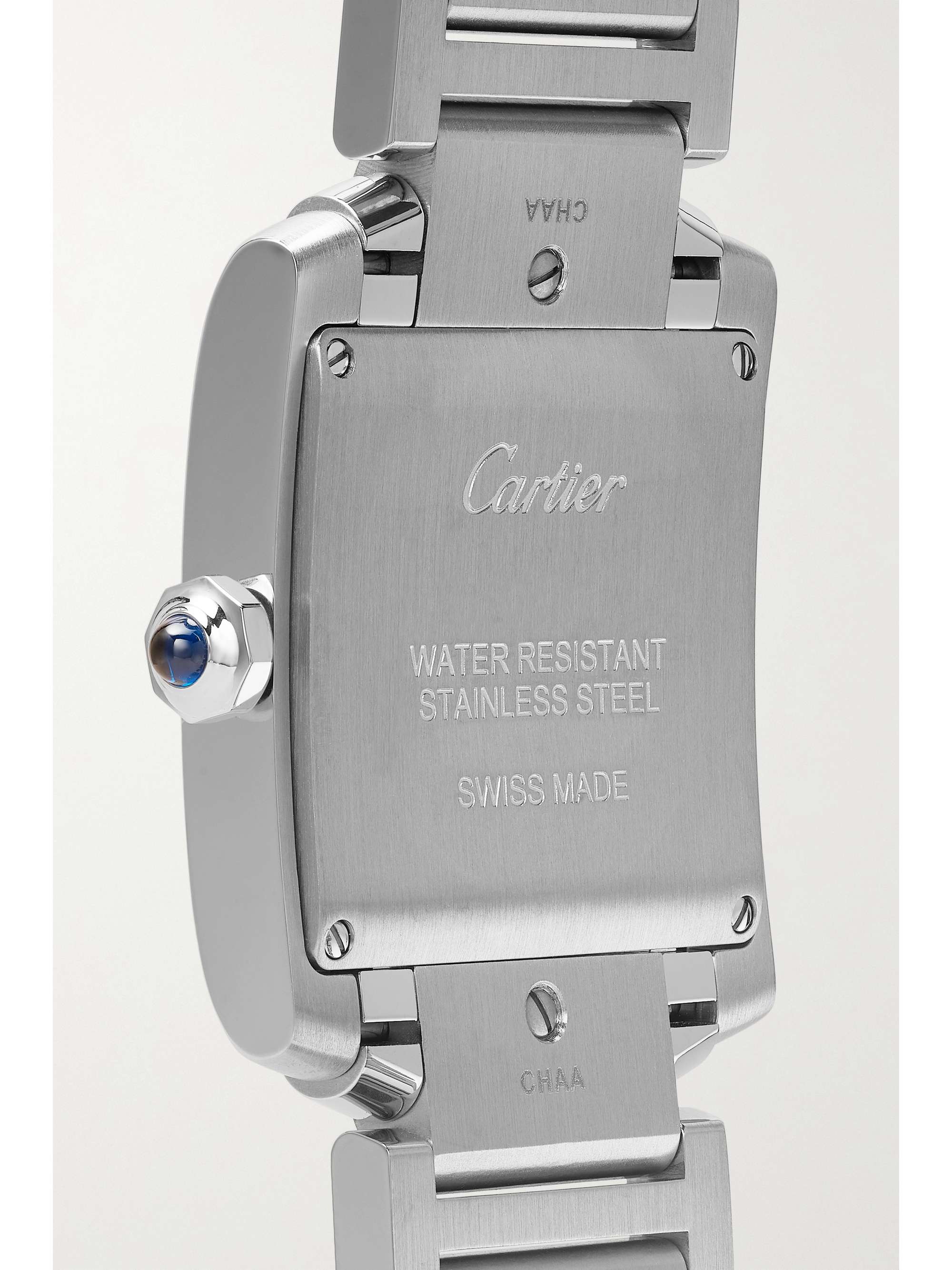 CARTIER Tank Française 25mm medium stainless steel watch