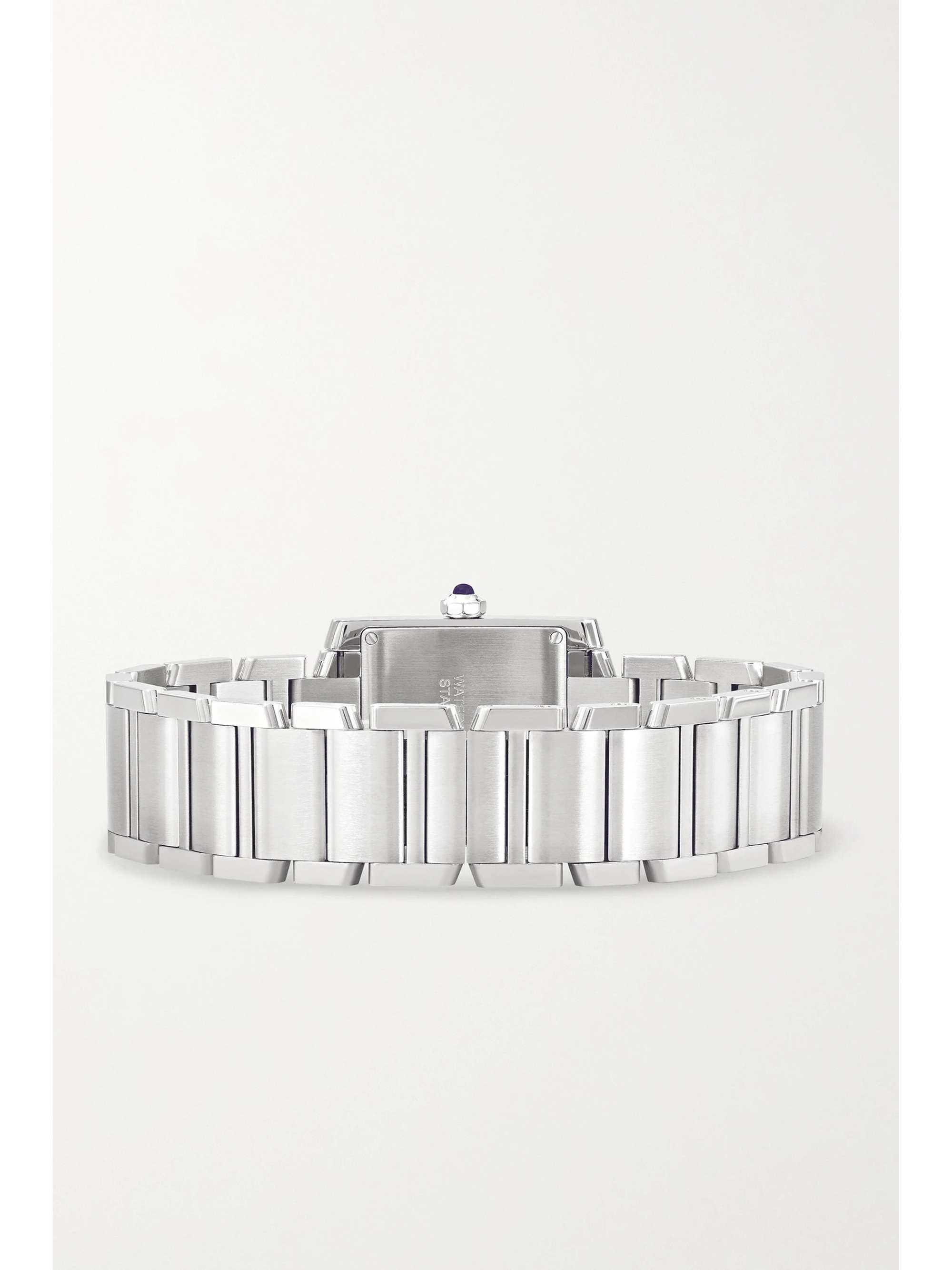 CARTIER Tank Française 25mm medium stainless steel watch